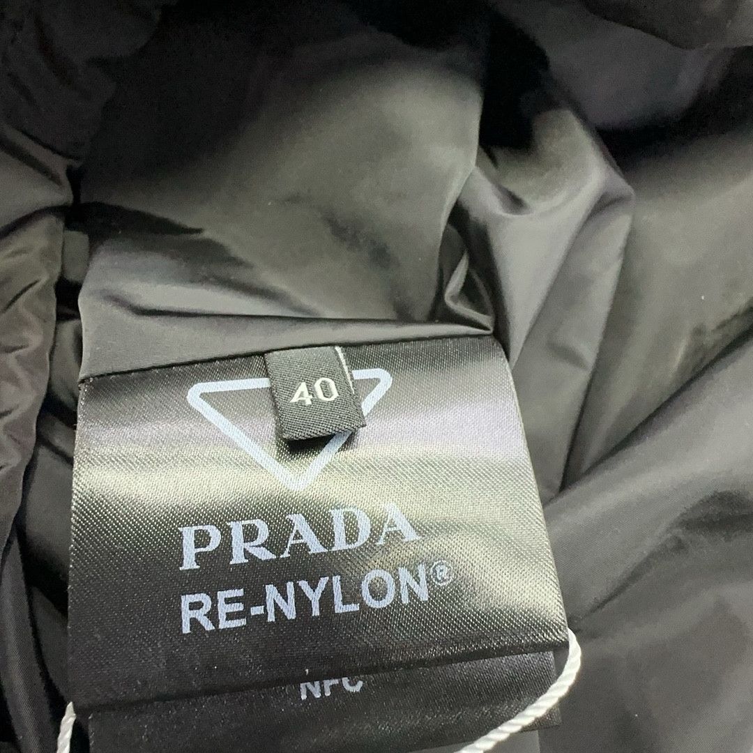 Prada Prada Re-Nylon Logo Hooded Dress Size 40 Size S / US 4 / IT 40 - 4 Thumbnail