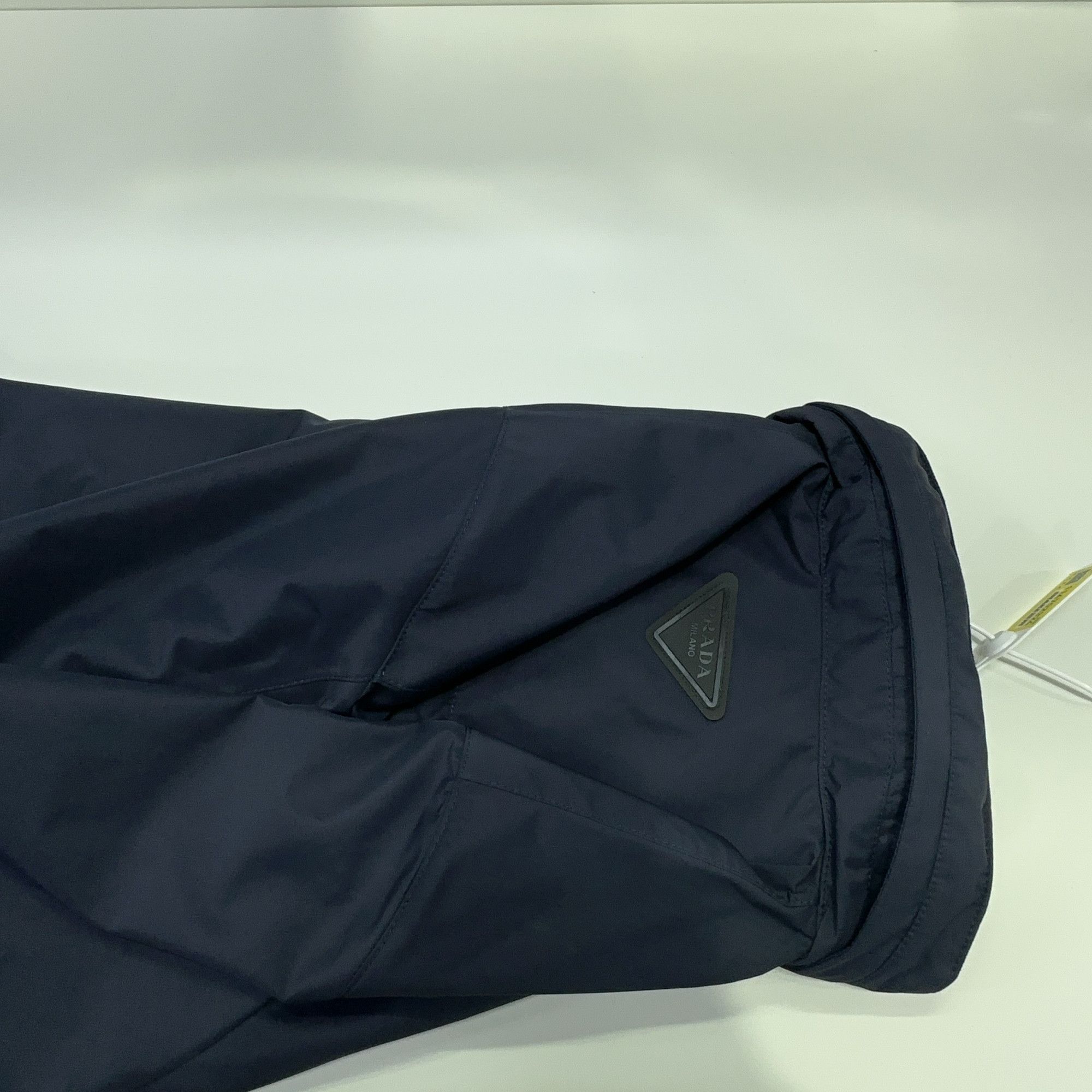 Prada Prada Navy Hooded Windbreaker Size M Size US M / EU 48-50 / 2 - 15 Thumbnail