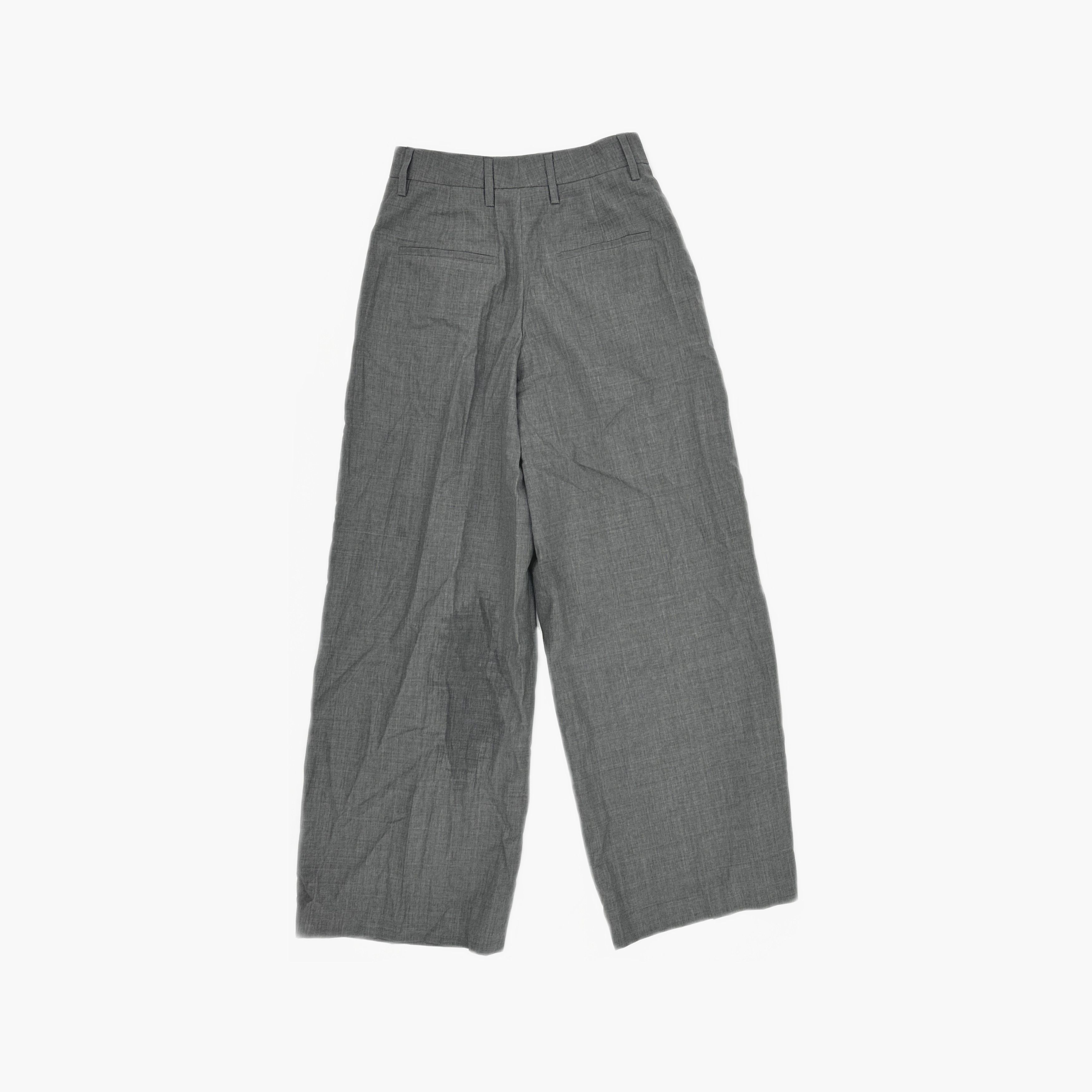 Prada Prada Grey Casual Pants Size 36 Size 25" / US 0 / IT 36 - 2 Thumbnail