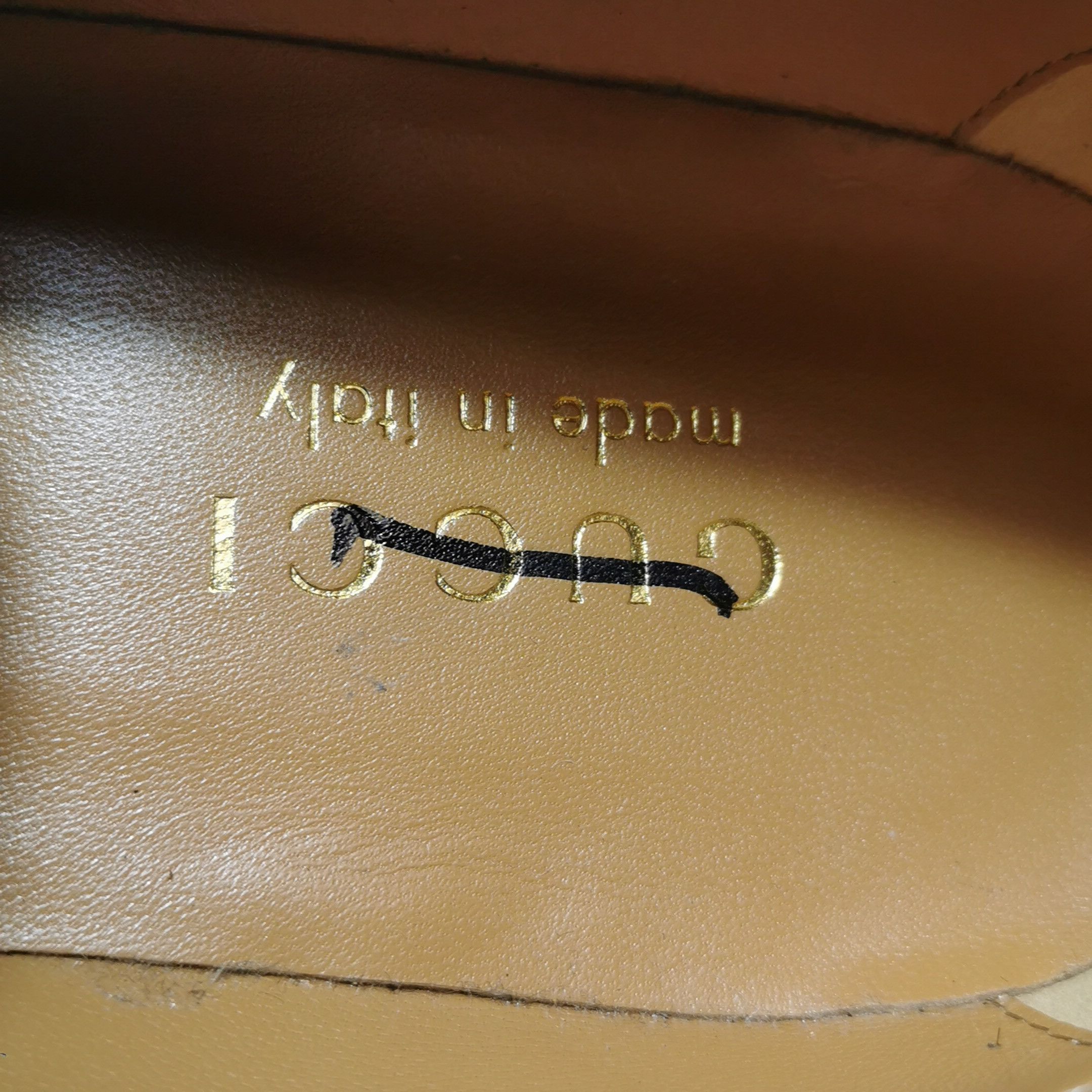 Gucci Gucci Men 7 Leather Size US 7 / EU 40 - 10 Thumbnail