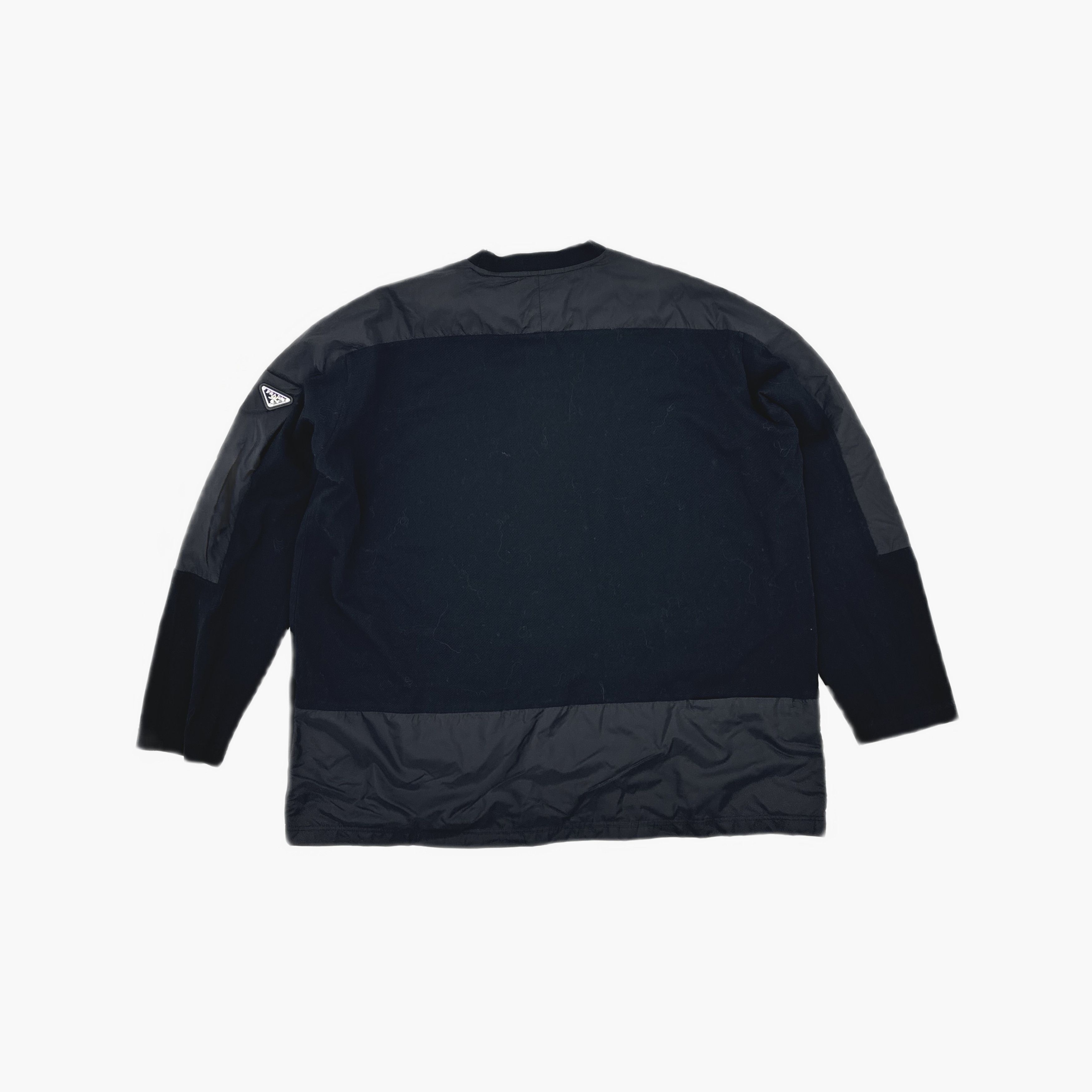 Prada Prada Nylon Detail Long Sleeve T-Shirt Size L Size US L / EU 52-54 / 3 - 2 Thumbnail