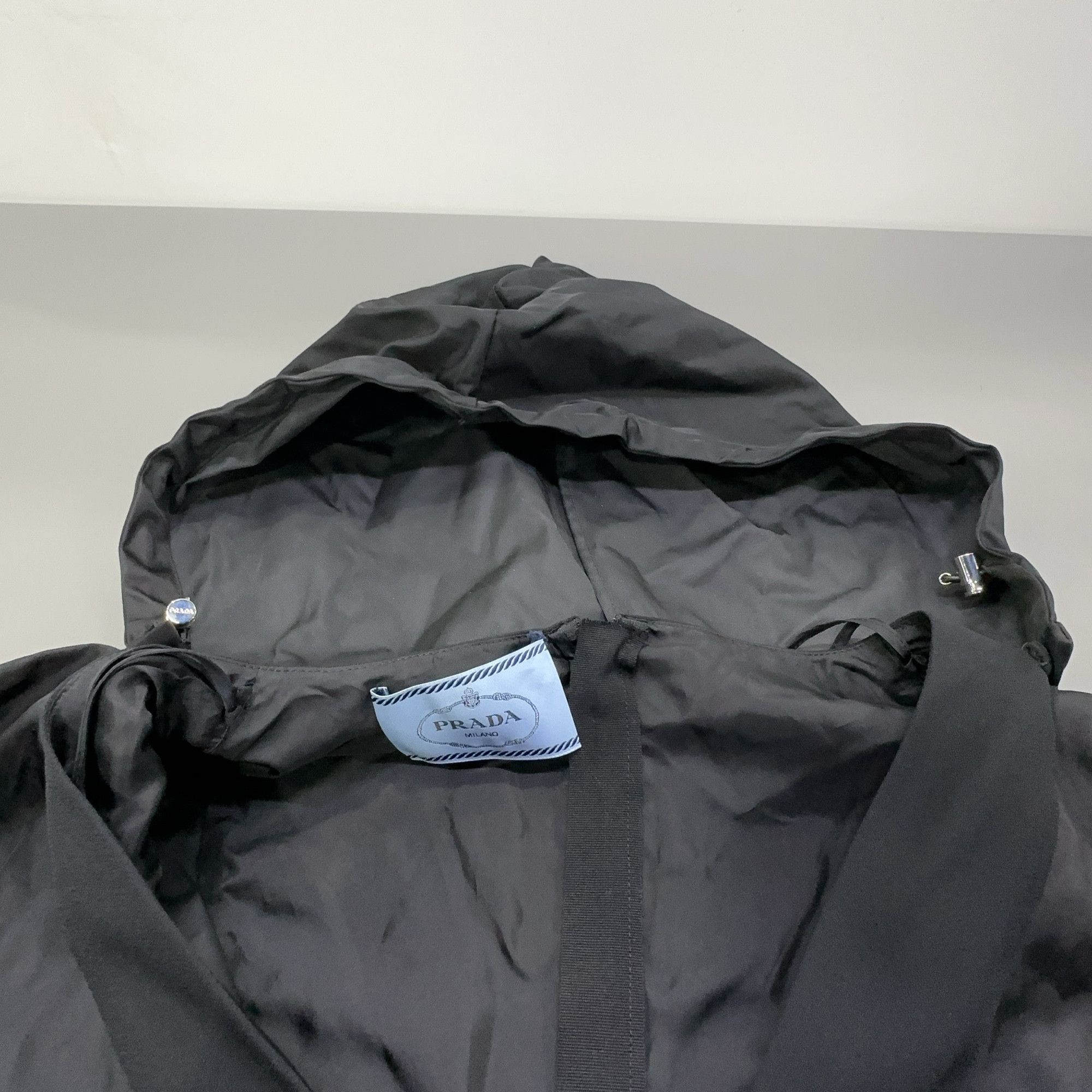 Prada Prada Hooded Pleated Dress Size 36 Size XS / US 0-2 / IT 36-38 - 7 Thumbnail