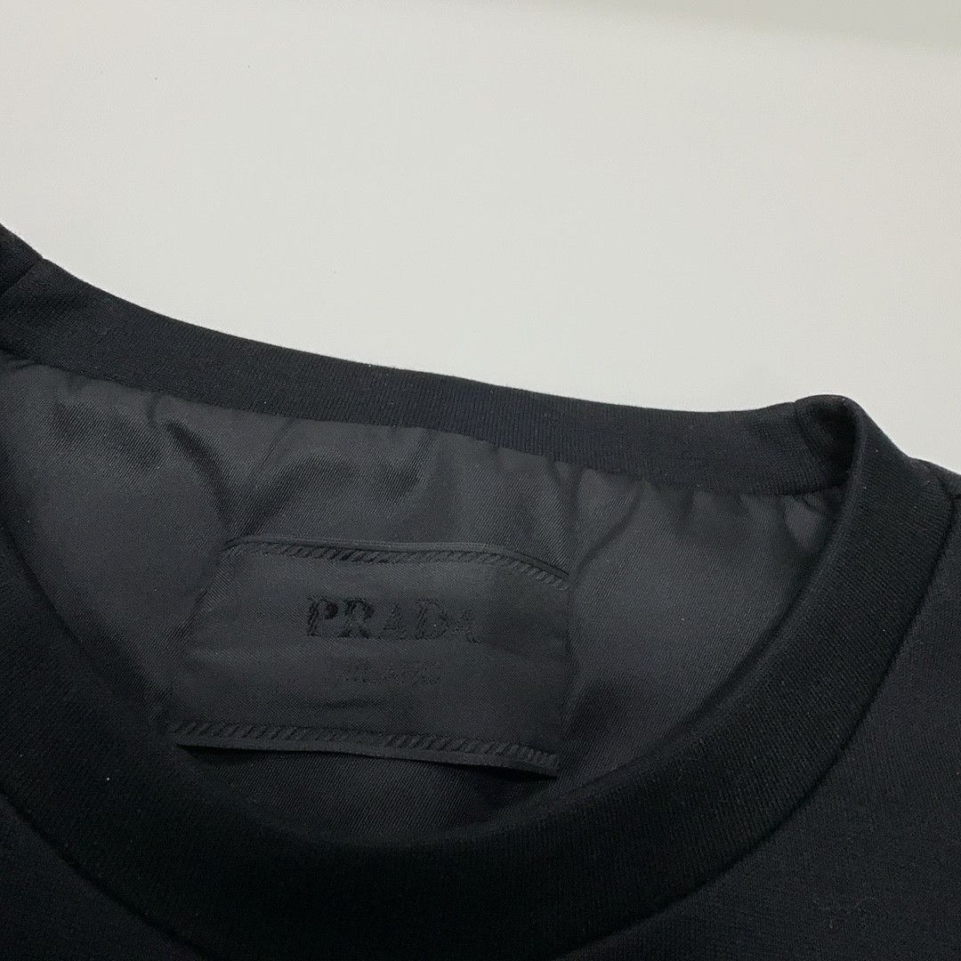 Prada Prada Re-Nylon Pocket Sweatshirt Black XL Size US XL / EU 56 / 4 - 4 Thumbnail