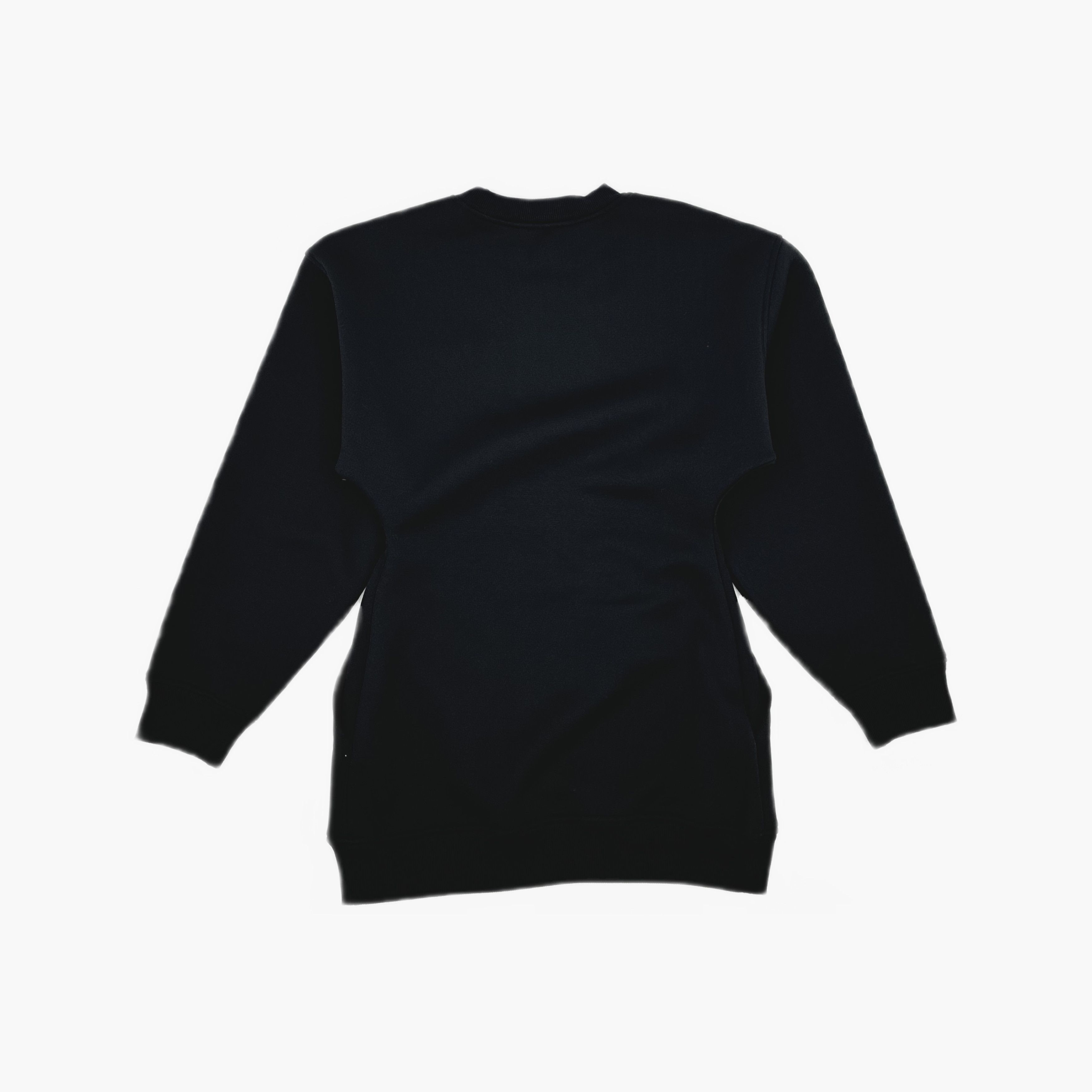 Prada Prada Logo Sweatshirt Mini Dress Black M Size M / US 6-8 / IT 42-44 - 2 Thumbnail