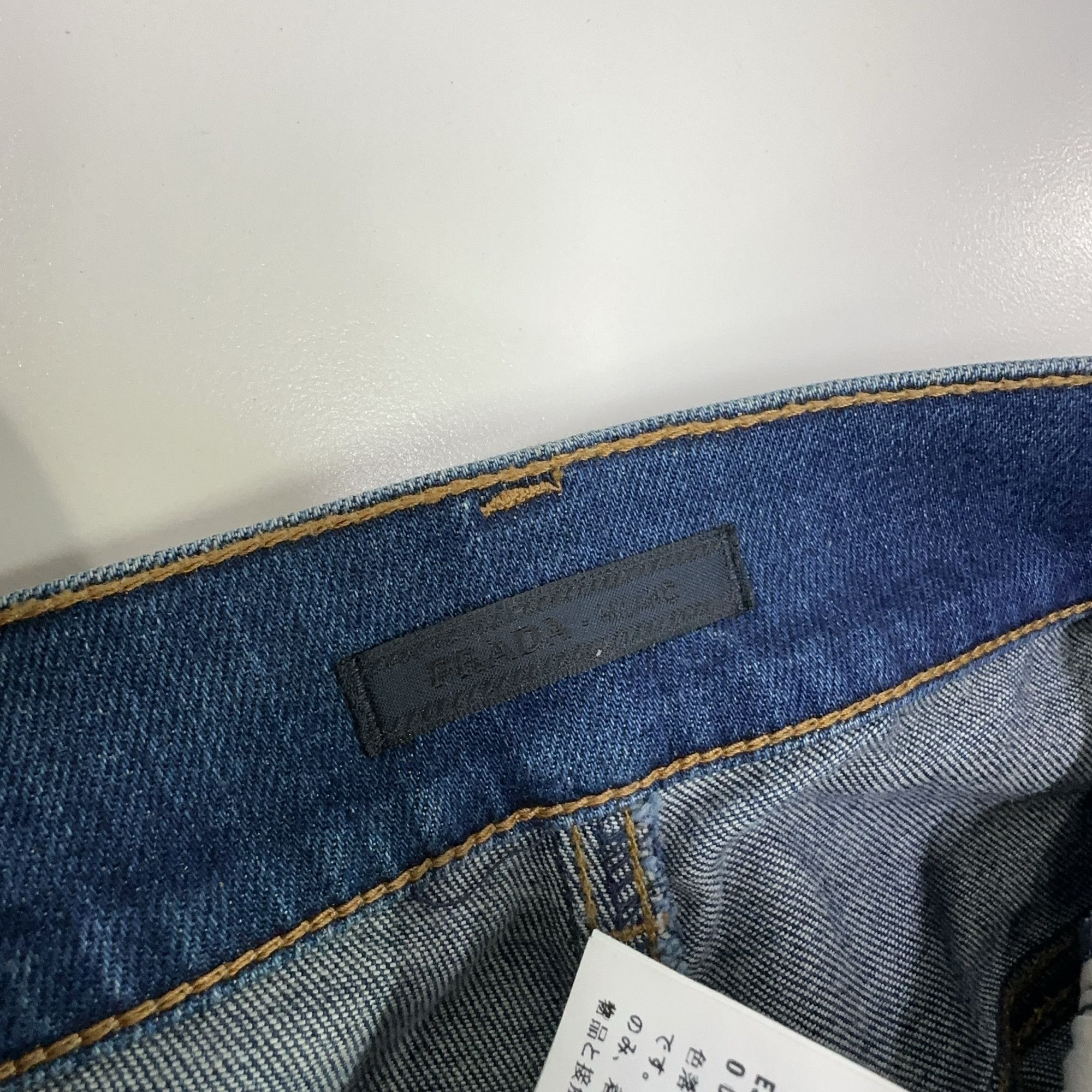 Prada Prada Triangle Logo Denim Jeans Size 34 Size US 34 / EU 50 - 6 Thumbnail