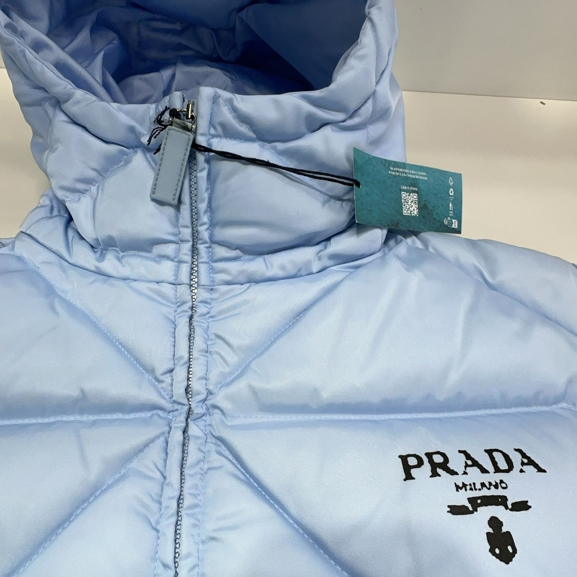 Prada Prada Re-Nylon Puffer Jacket Size 38 Size XS / US 0-2 / IT 36-38 - 7 Thumbnail