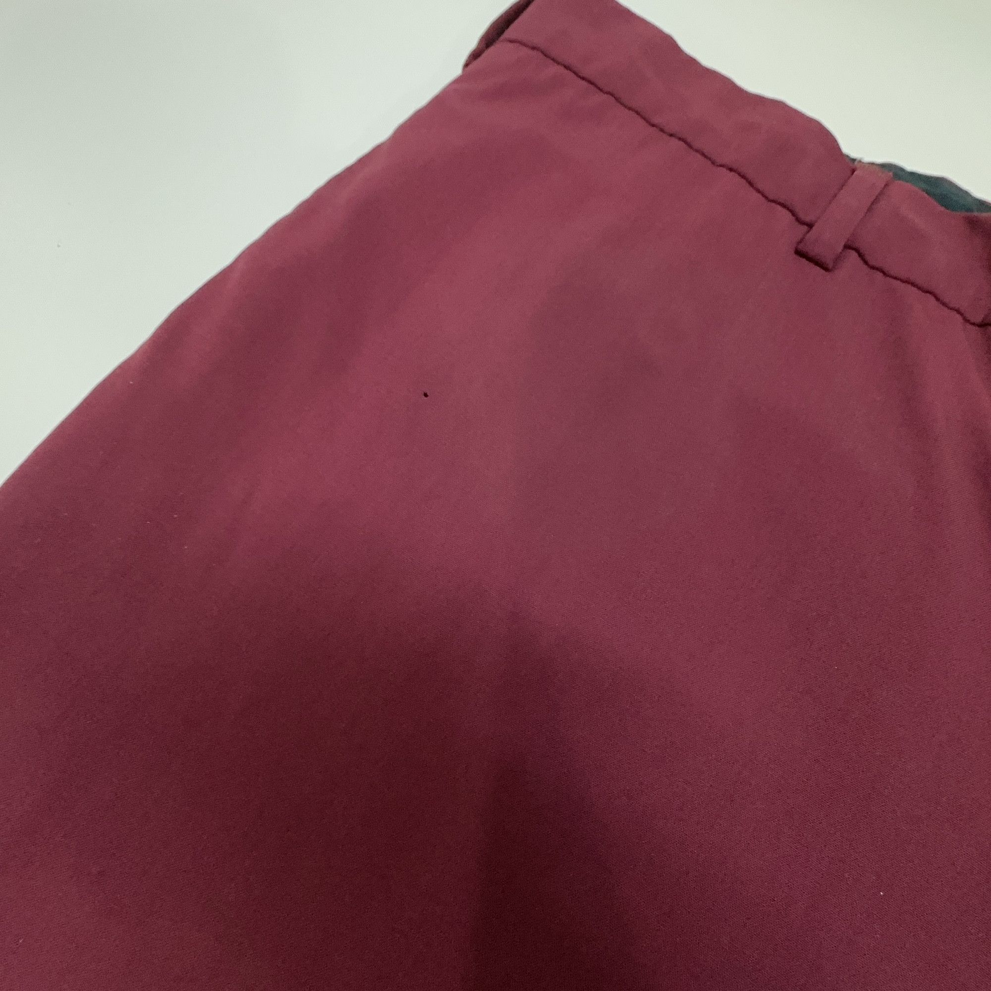 Prada Prada Burgundy Contrast Panel Pants Size 32 Size US 32 / EU 48 - 8 Thumbnail