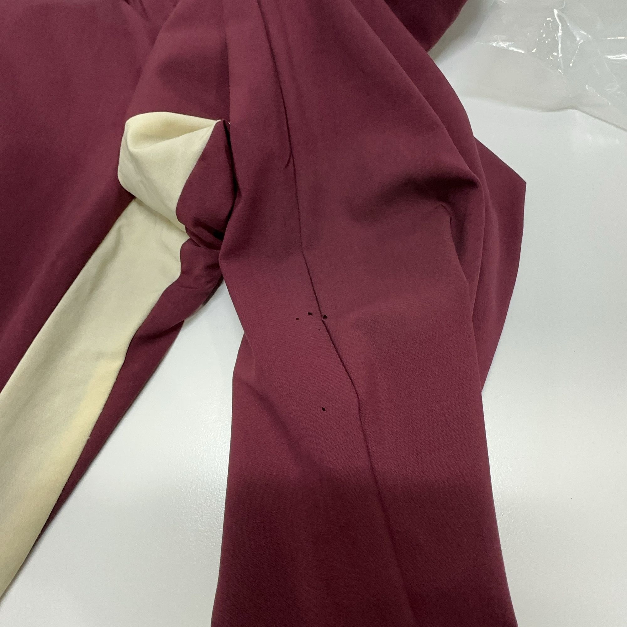Prada Prada Burgundy Contrast Panel Pants Size 32 Size US 32 / EU 48 - 9 Thumbnail