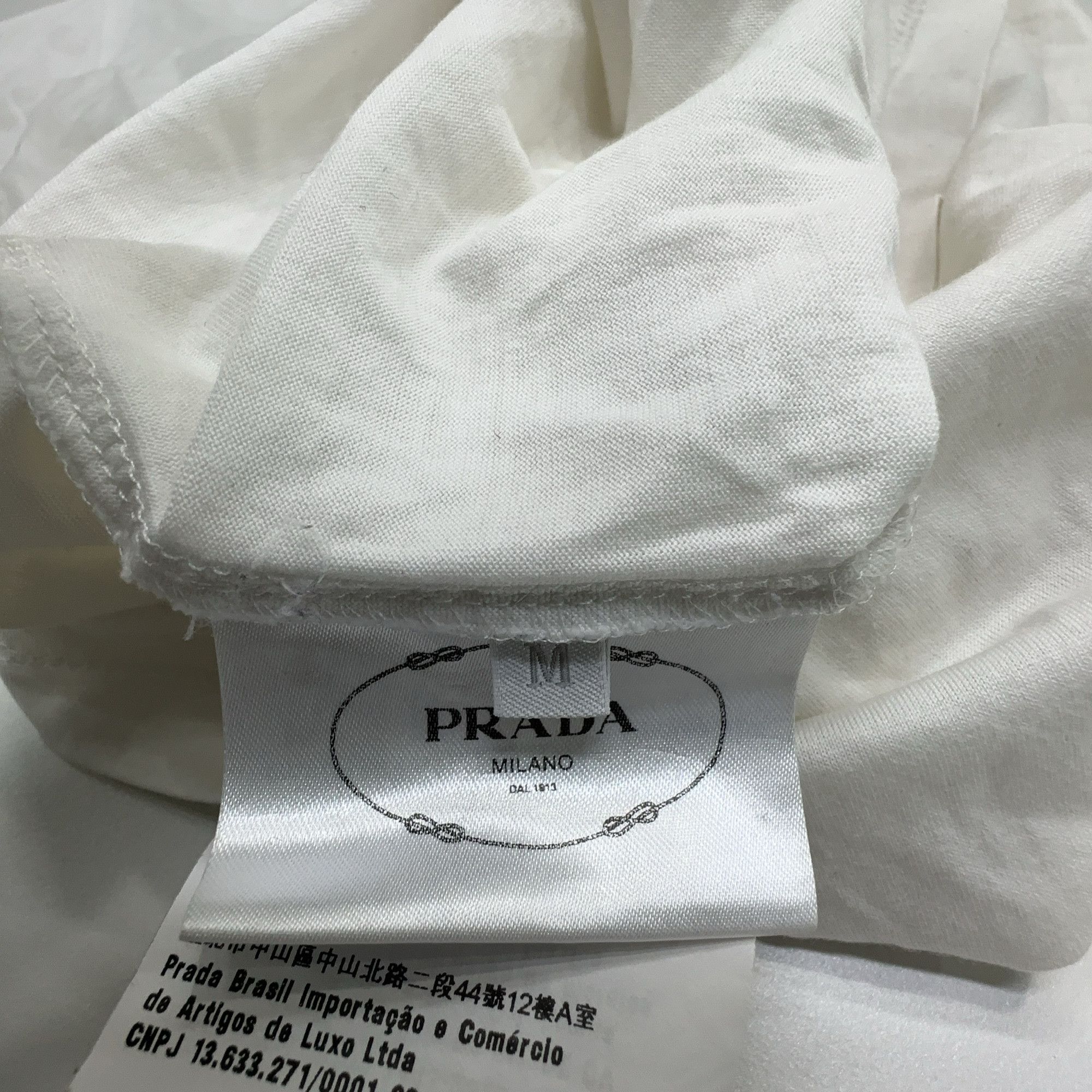 Prada Prada Logo T-Shirt Size M Size US M / EU 48-50 / 2 - 3 Thumbnail