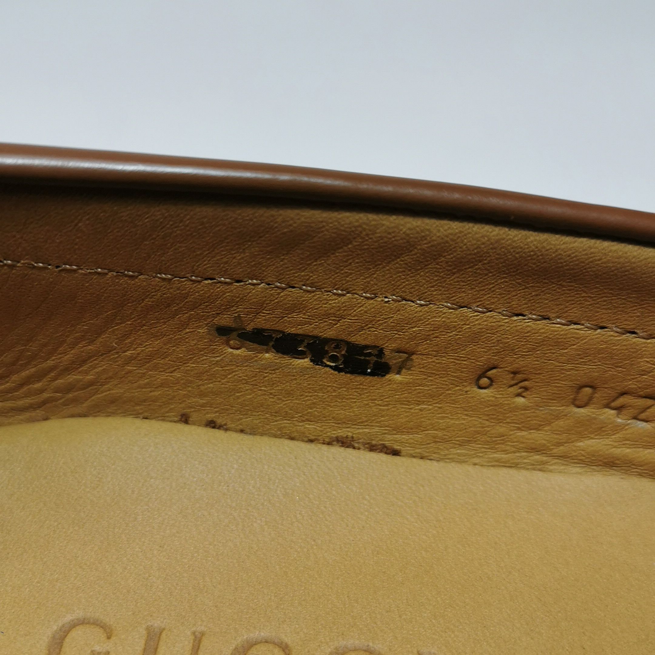 Gucci Gucci Men 7 Leather Size US 7 / EU 40 - 10 Thumbnail