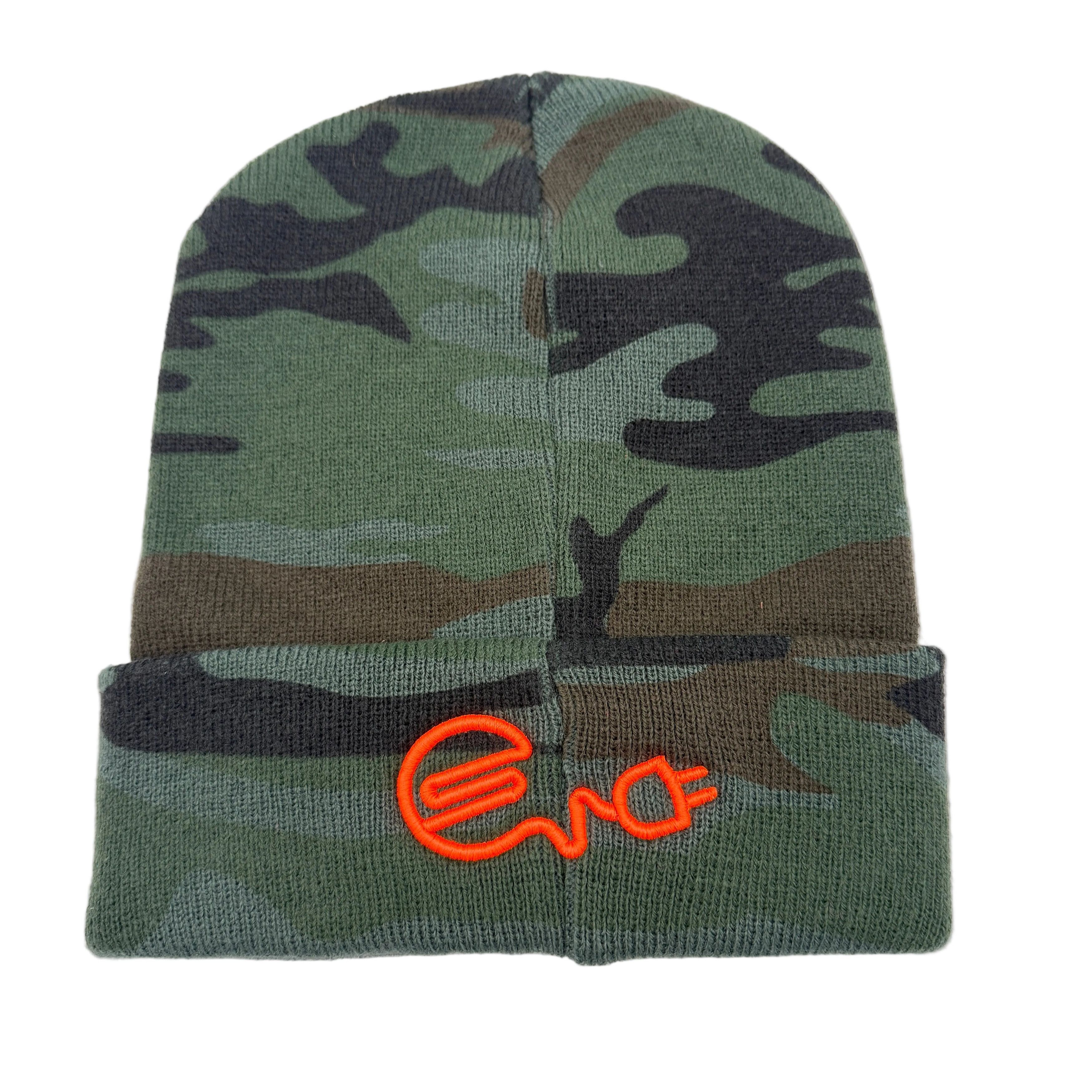 Bossi Sportswear Bossi x Endless Supply Beanie Camo/Orange Size ONE SIZE - 2 Thumbnail