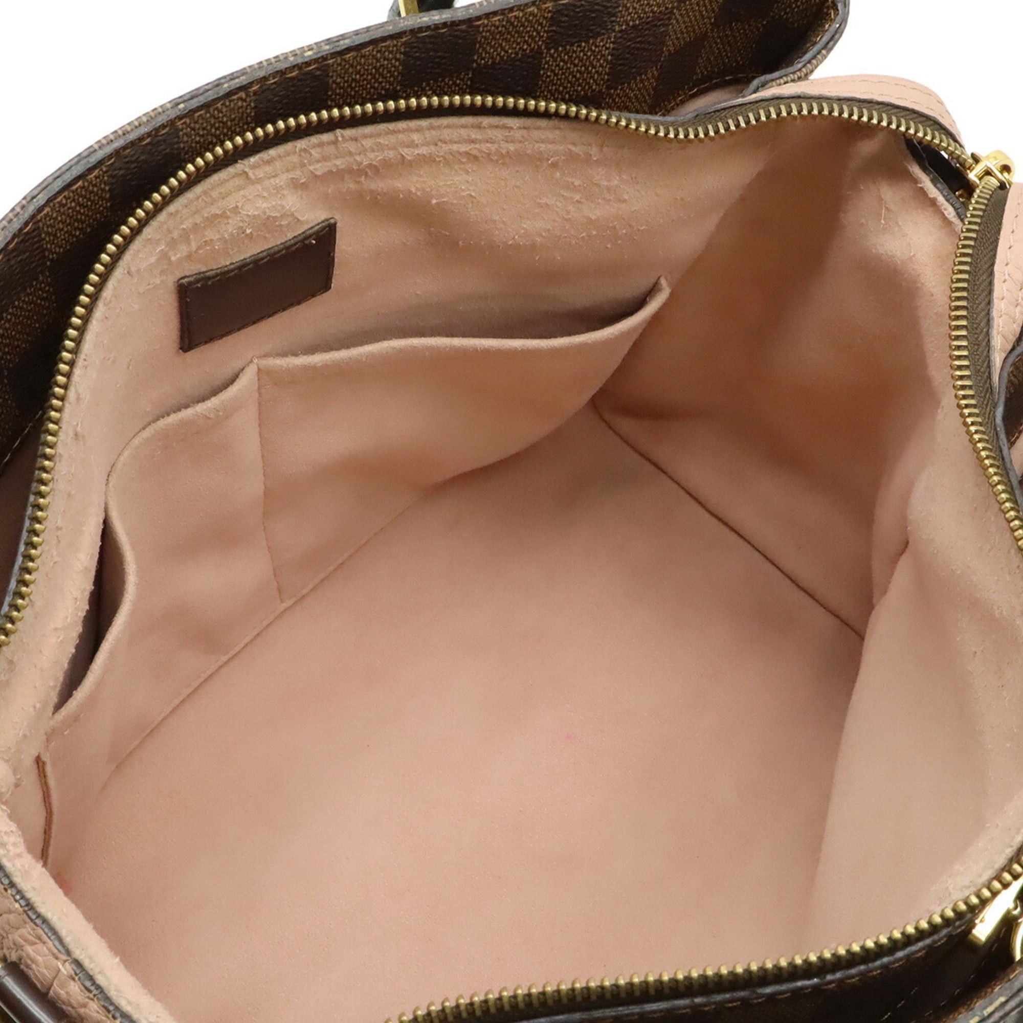 Louis Vuitton LOUIS VUITTON Damier Normandie Handbag Brown Magnolia Pink Shoulder Bag N41488 Size ONE SIZE - 7 Thumbnail