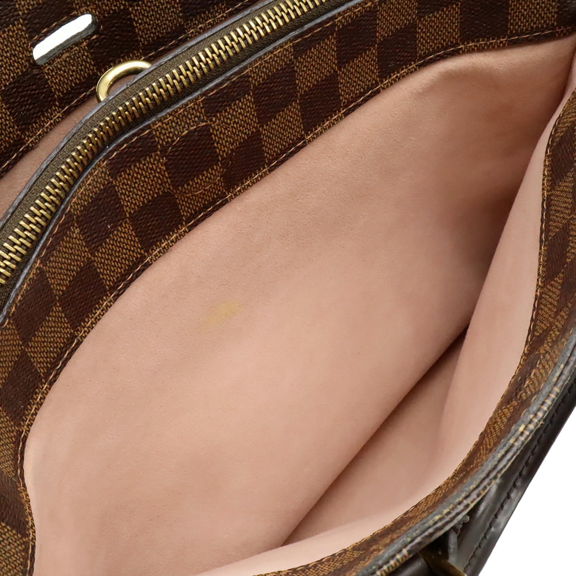 Louis Vuitton LOUIS VUITTON Damier Normandie Handbag Brown Magnolia Pink Shoulder Bag N41488 Size ONE SIZE - 8 Thumbnail