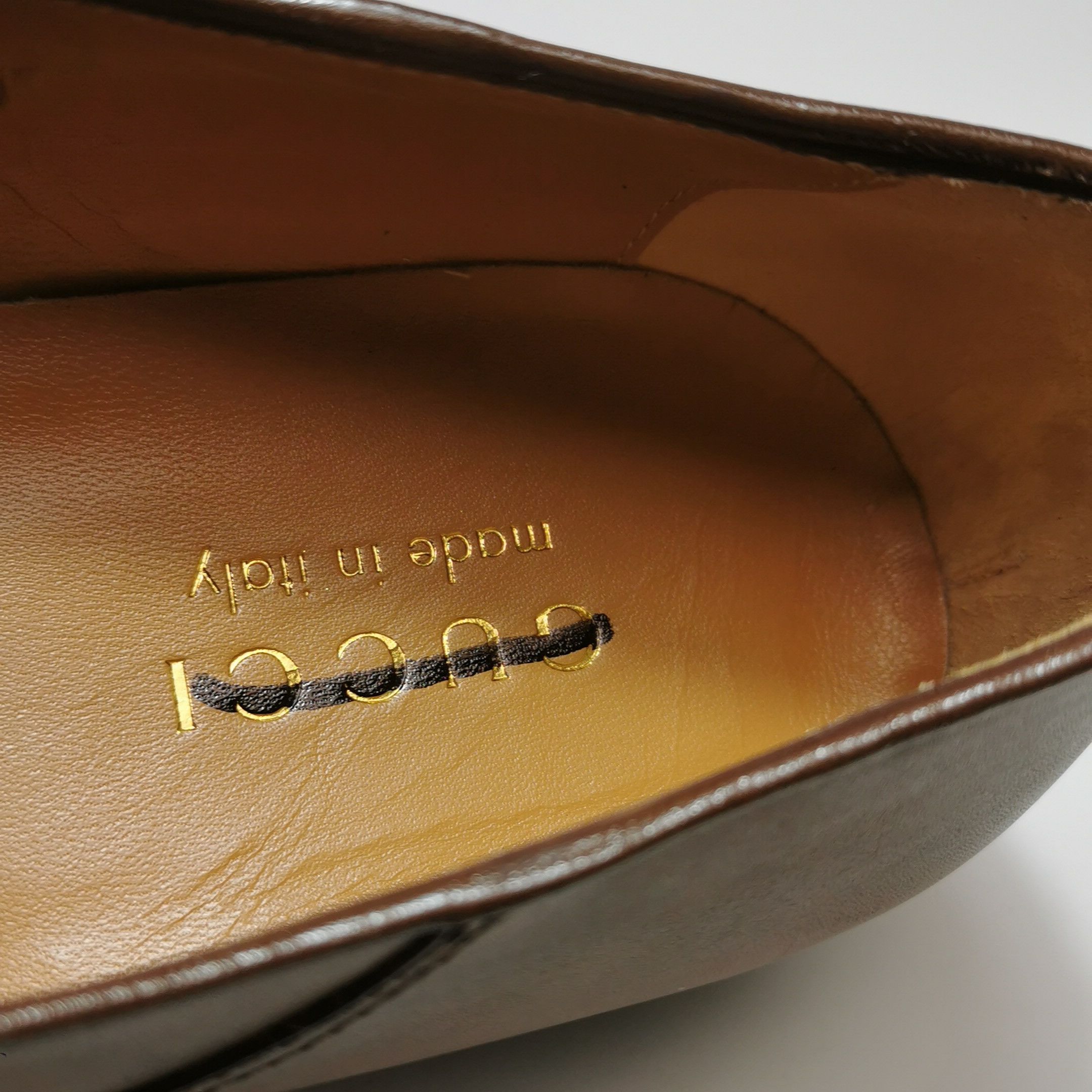 Gucci Gucci Men 7 Leather Size US 7 / EU 40 - 12 Thumbnail