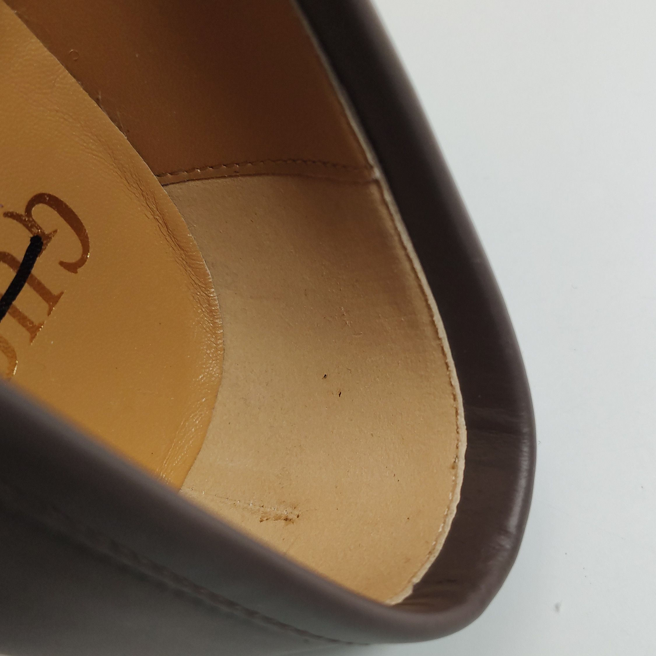 Gucci Gucci Men 7.5 Leather Size US 7.5 / EU 40-41 - 10 Thumbnail