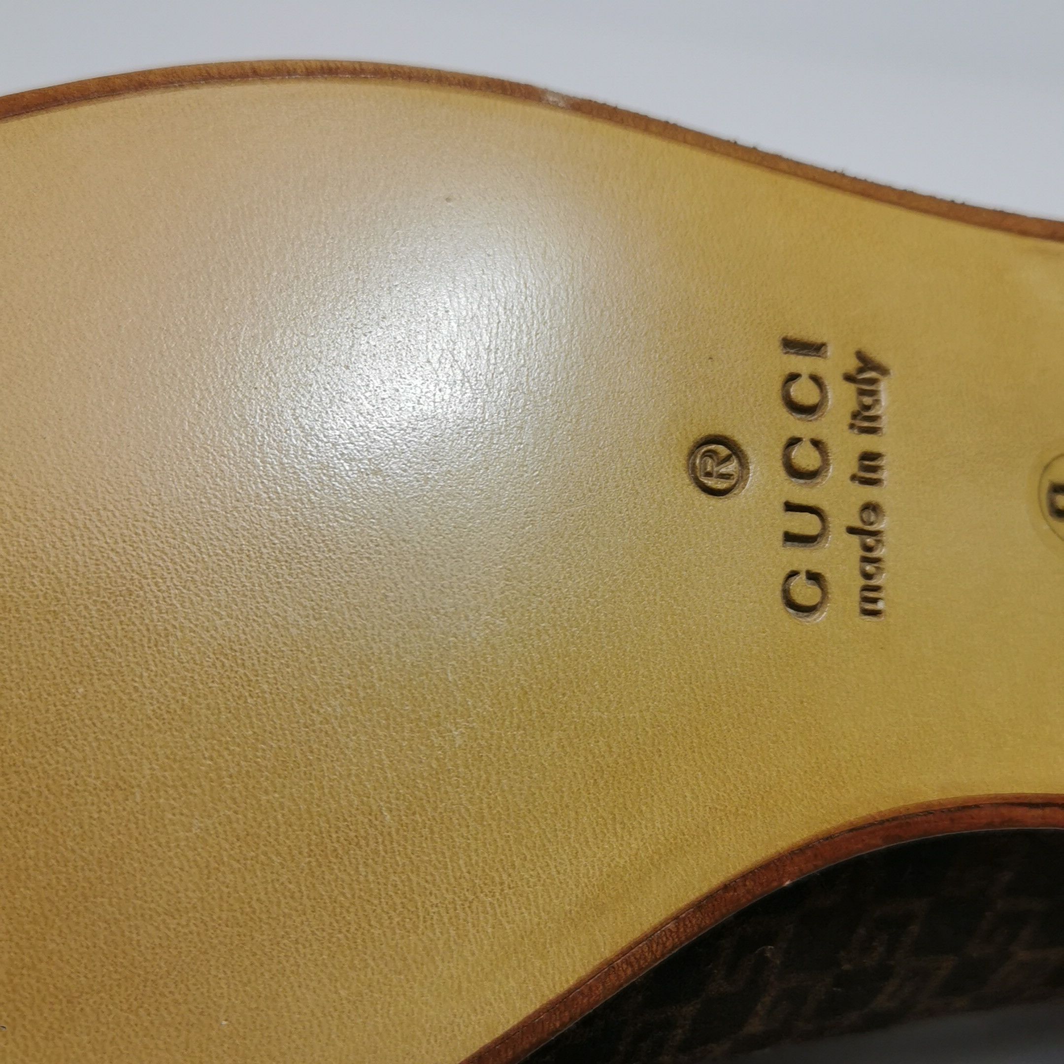 Gucci Gucci Men 9 Leather Size US 9 / EU 42 - 12 Thumbnail