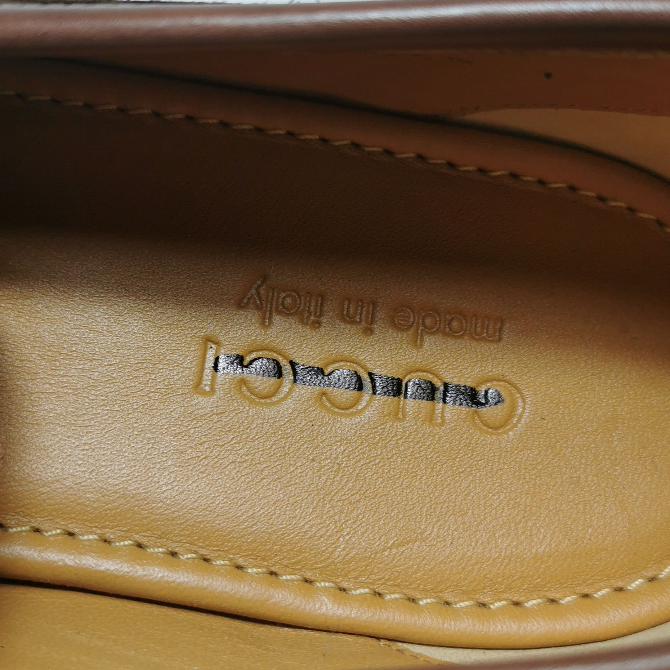 Gucci Gucci Men 9 Leather Size US 9 / EU 42 - 15 Thumbnail