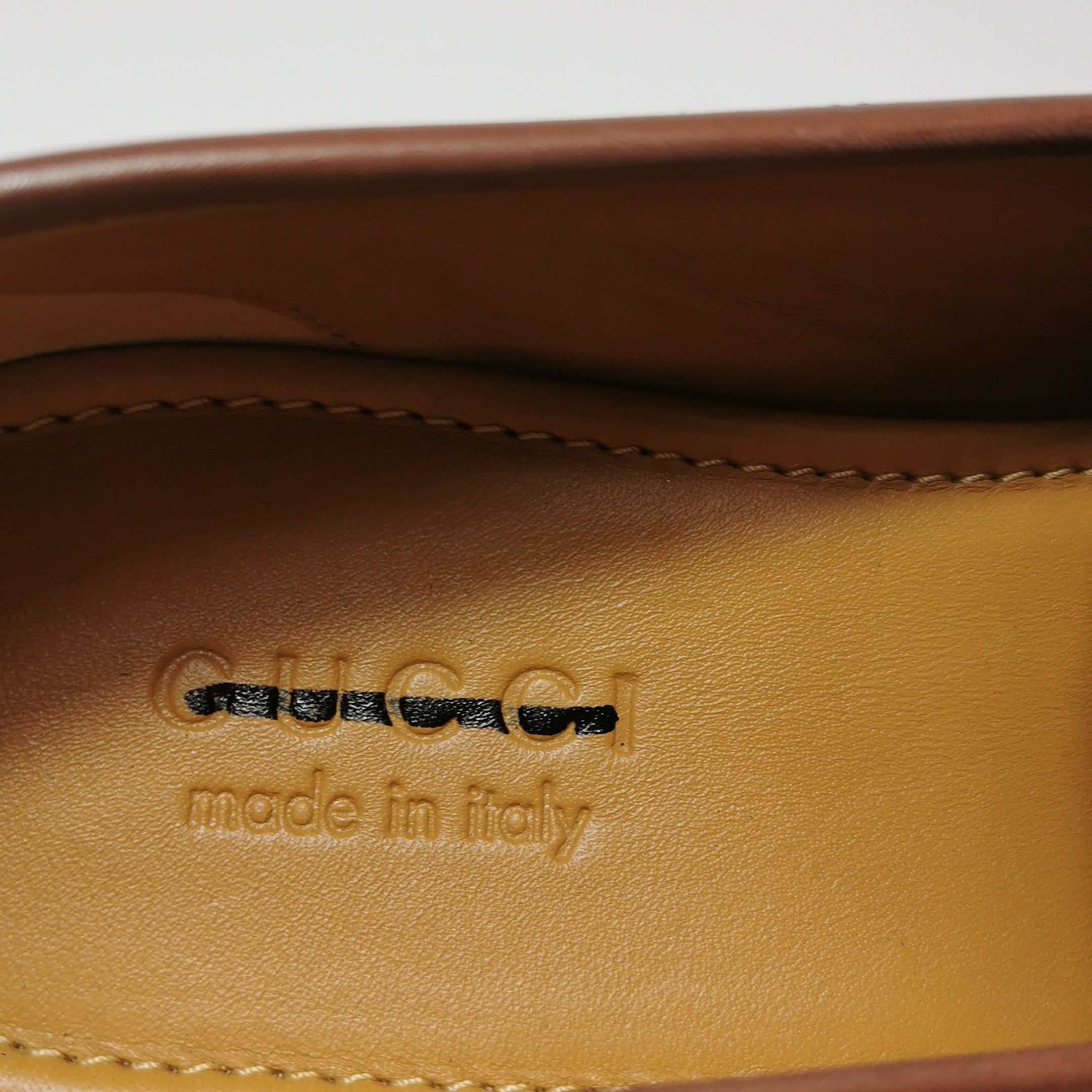 Gucci Gucci Men 9 Leather Size US 9 / EU 42 - 16 Thumbnail