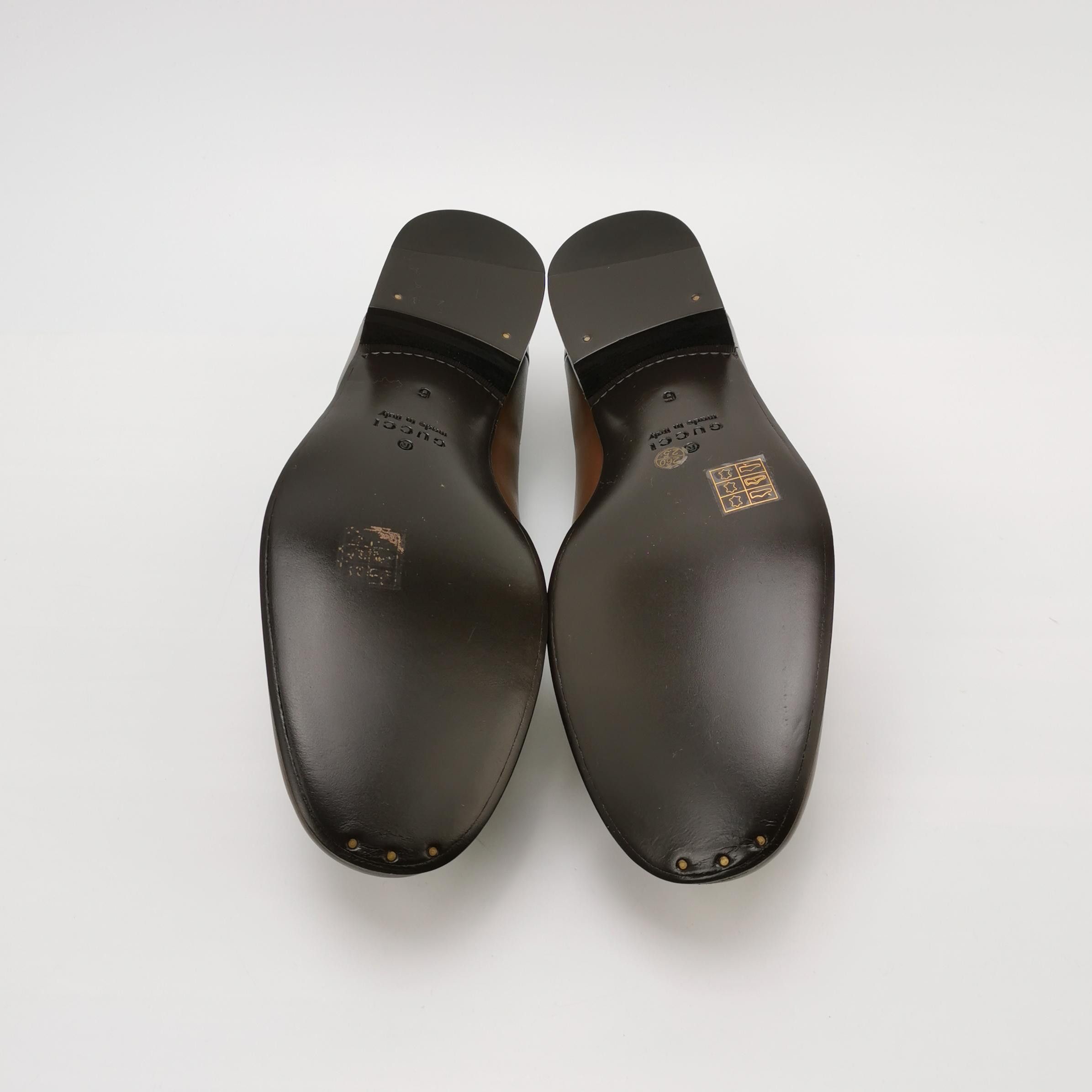 Gucci Gucci Men 7 Leather Size US 7 / EU 40 - 5 Thumbnail