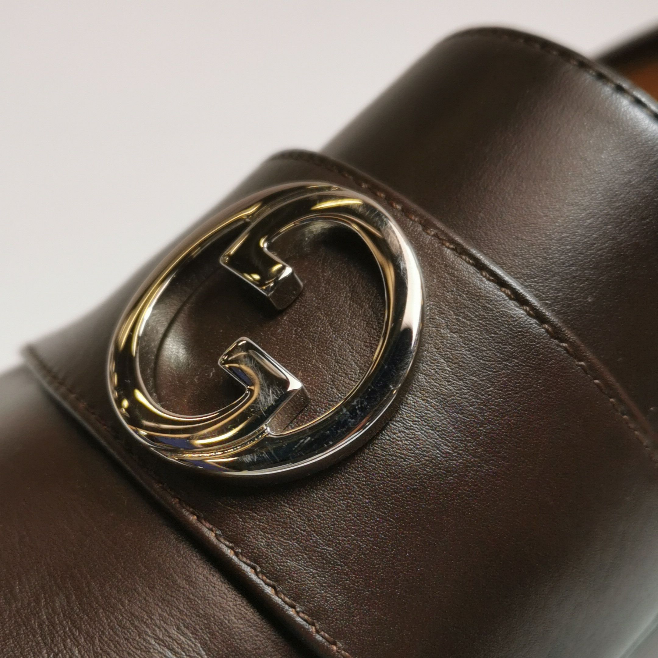 Gucci Gucci Men 7 Leather Size US 7 / EU 40 - 10 Thumbnail