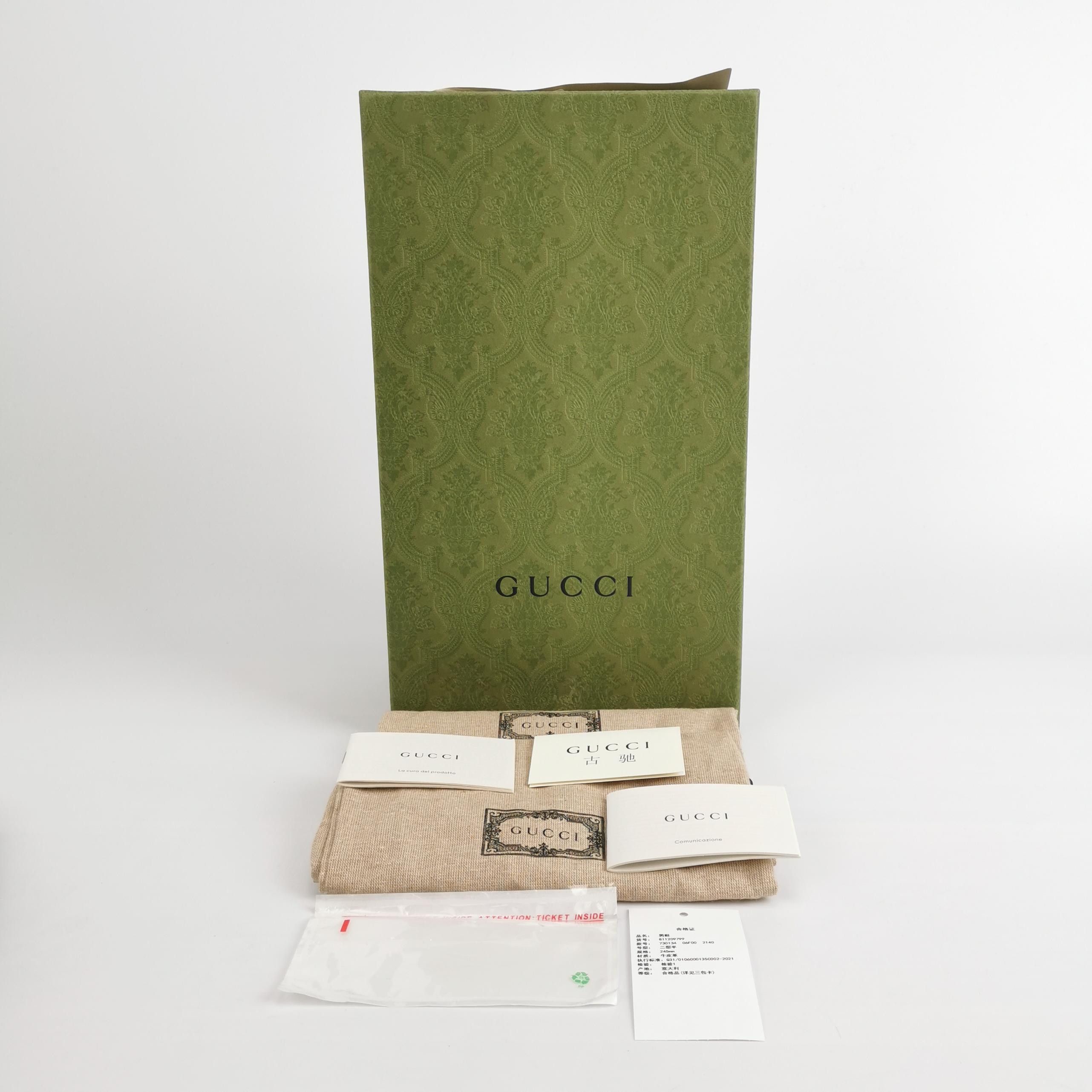 Gucci Gucci Men 7 Leather Size US 7 / EU 40 - 6 Thumbnail
