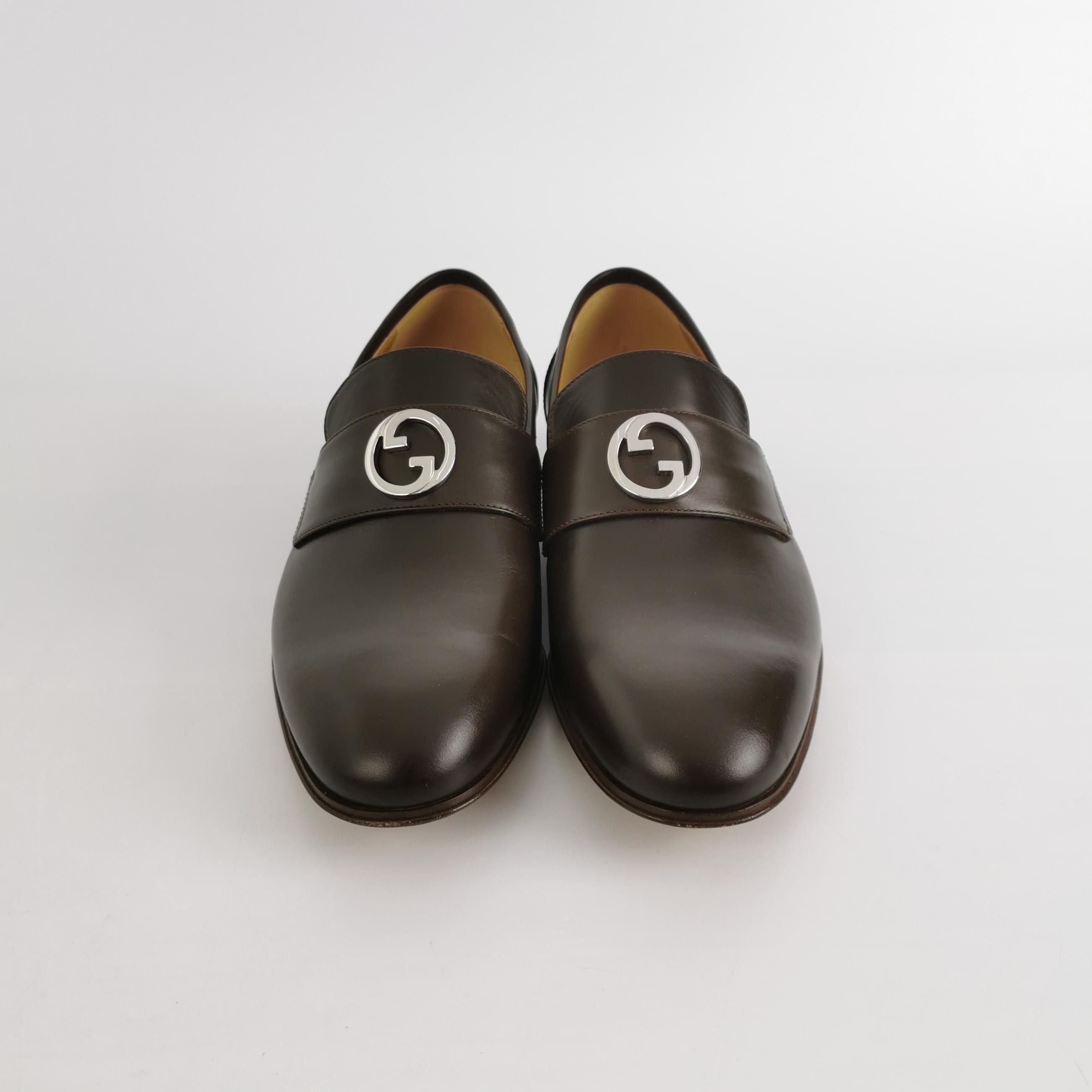 Gucci Gucci Men 7 Leather Size US 7 / EU 40 - 3 Thumbnail