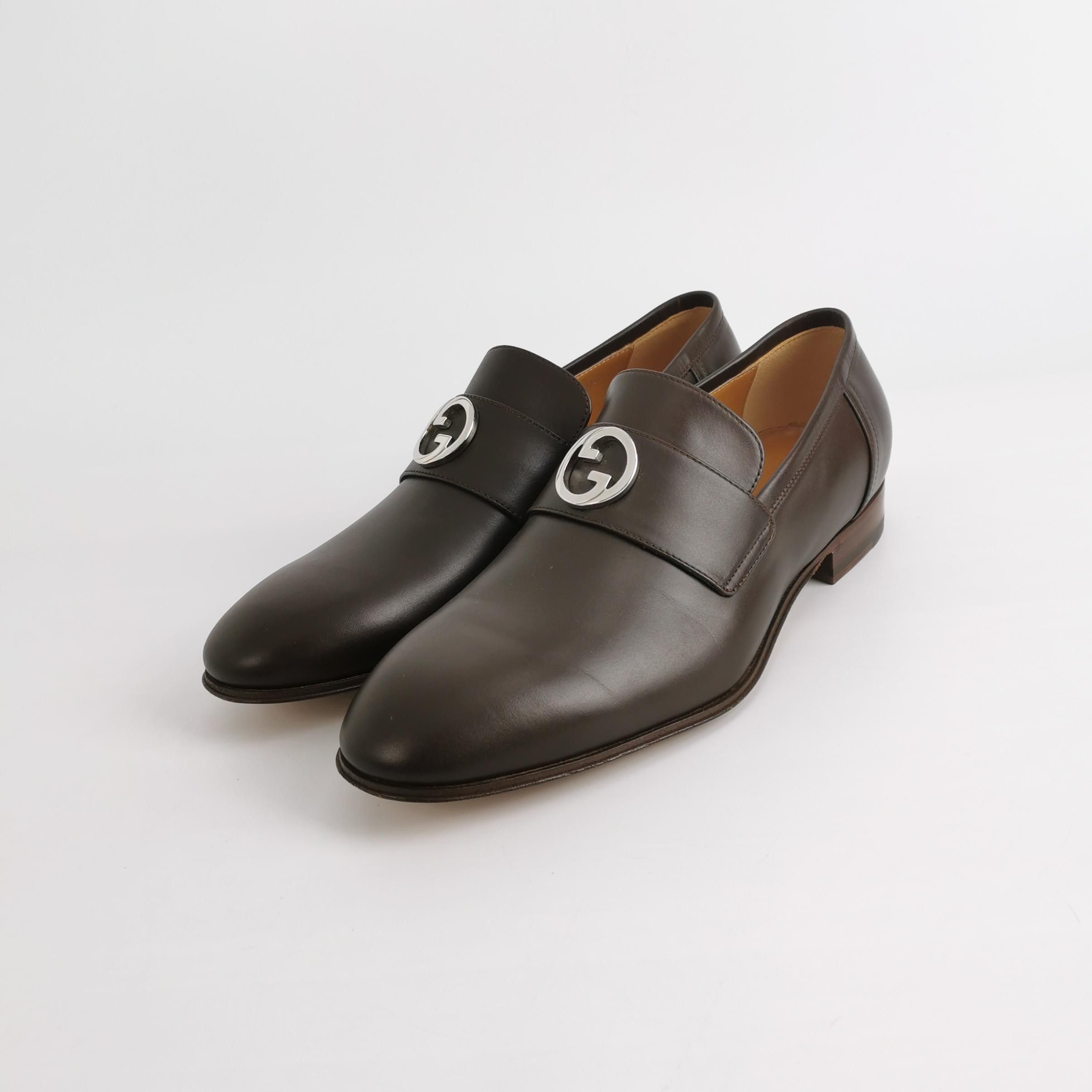 Gucci Gucci Men 8 Leather Size US 8 / EU 41 - 2 Thumbnail