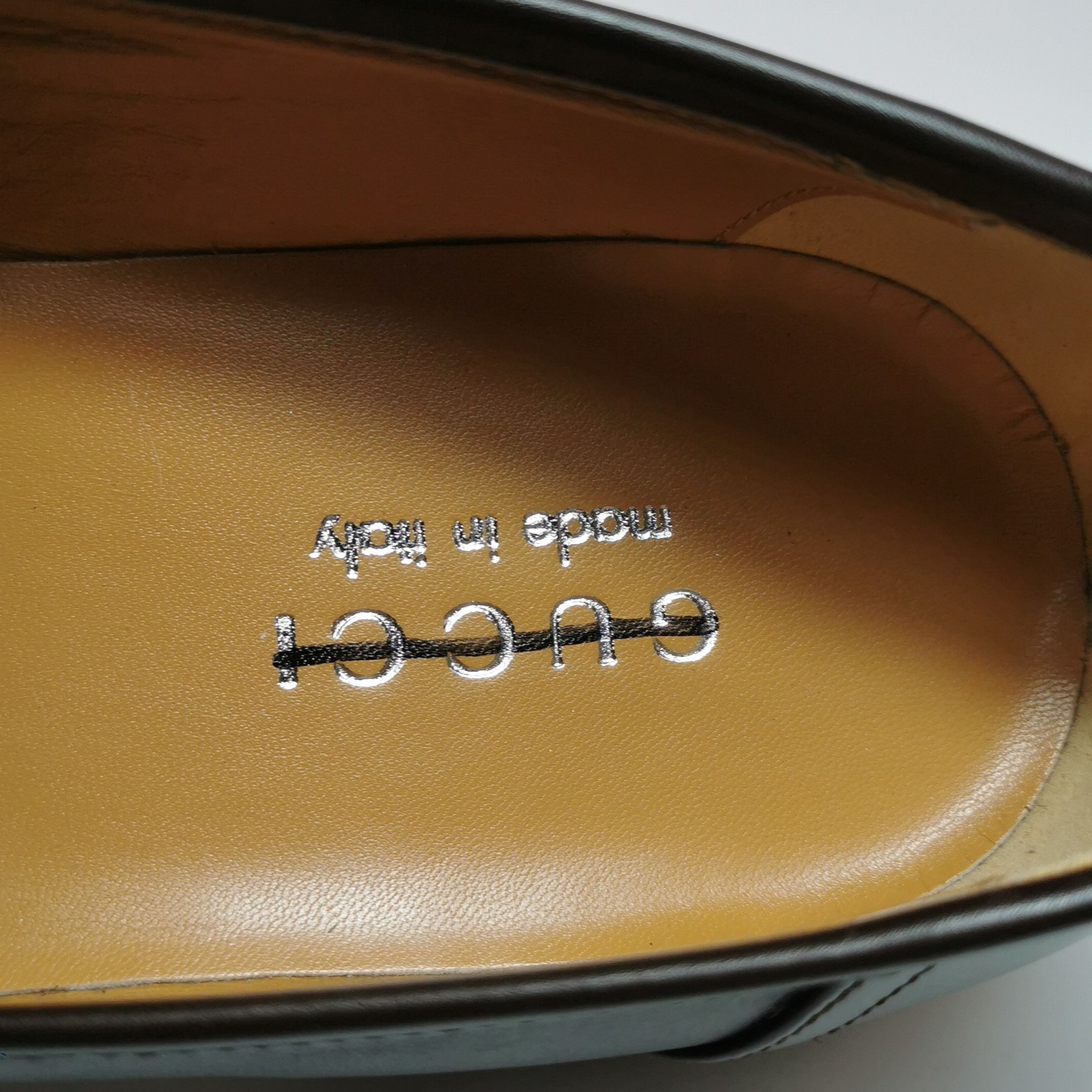 Gucci Gucci Men 8 Leather Size US 8 / EU 41 - 13 Thumbnail