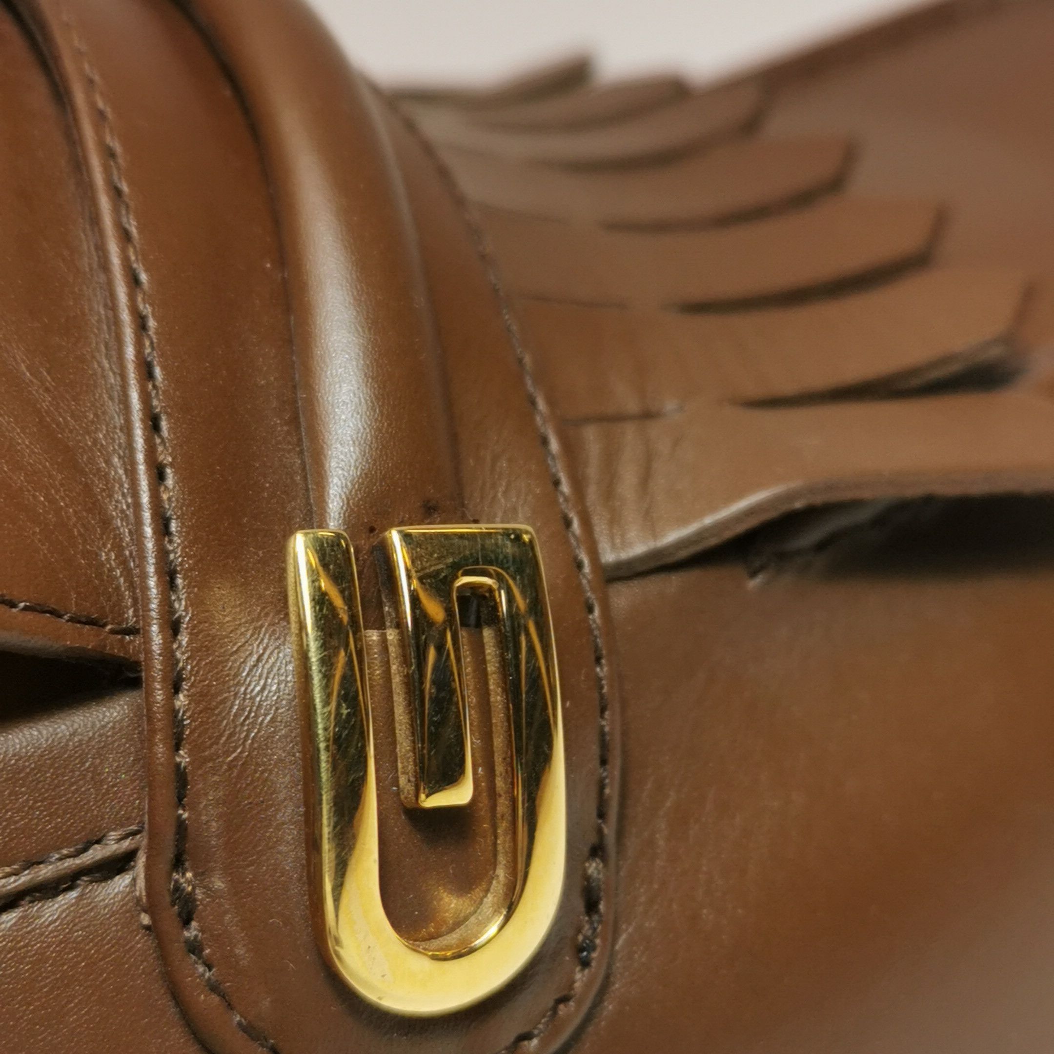 Gucci Gucci Men 8 Leather Size US 8 / EU 41 - 10 Thumbnail