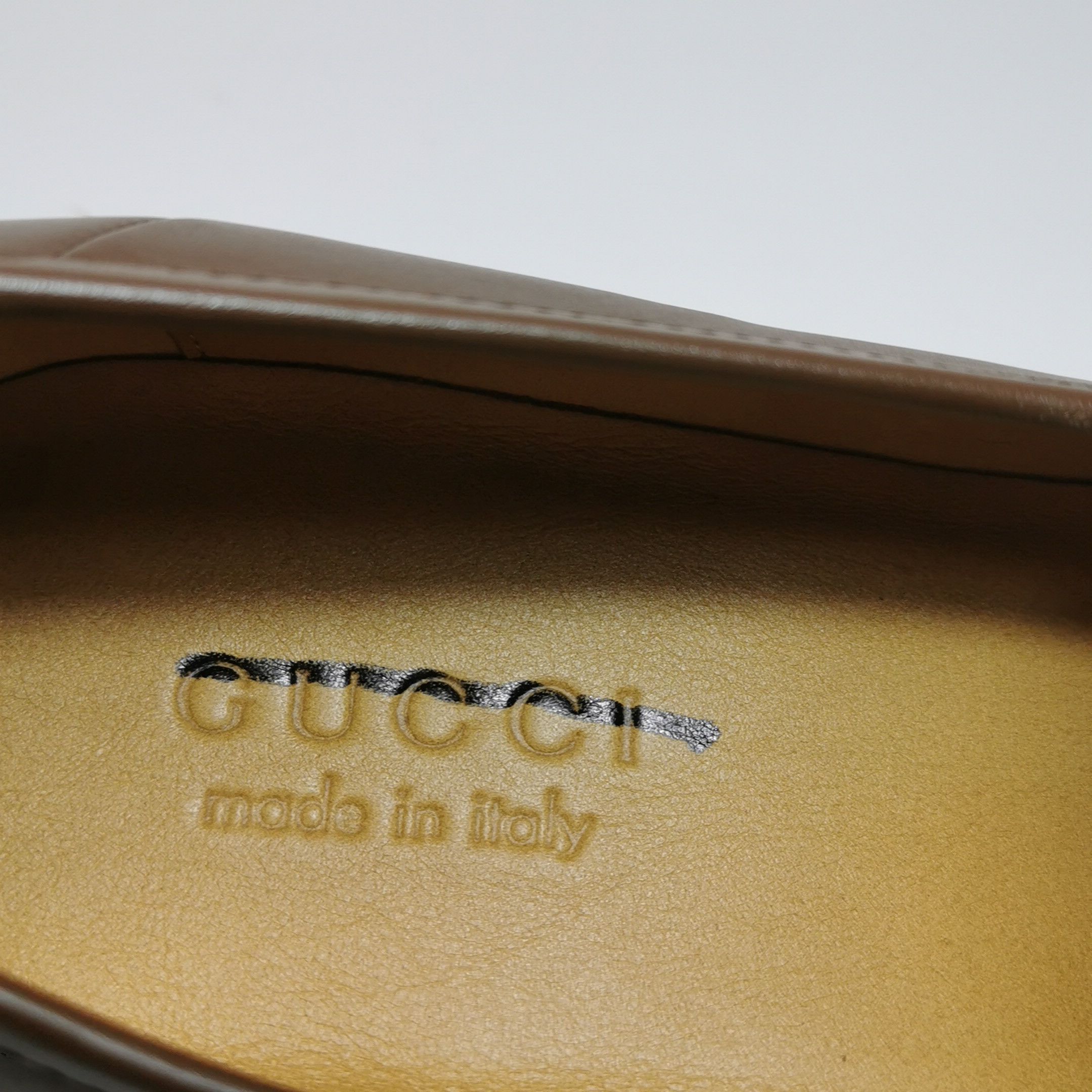 Gucci Gucci Men 8 Leather Size US 8 / EU 41 - 14 Thumbnail