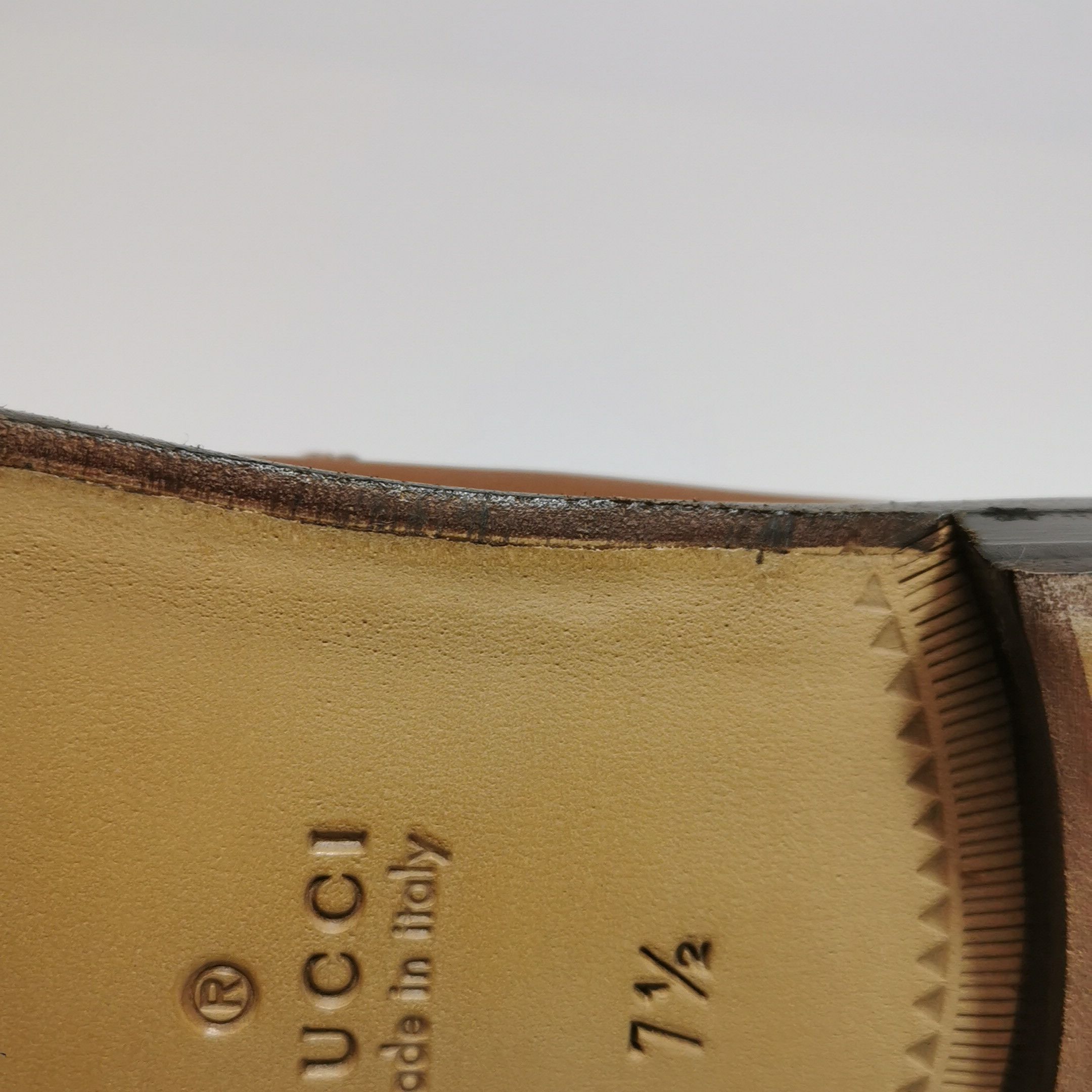 Gucci Gucci Men 8.5 Leather Size US 8.5 / EU 41-42 - 10 Thumbnail