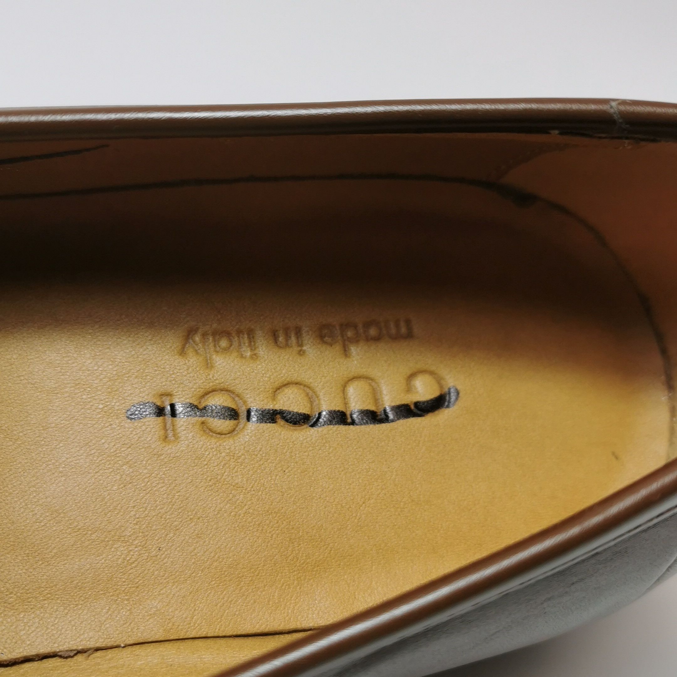 Gucci Gucci Men 6.5 Leather Size US 6.5 / EU 39-40 - 12 Thumbnail