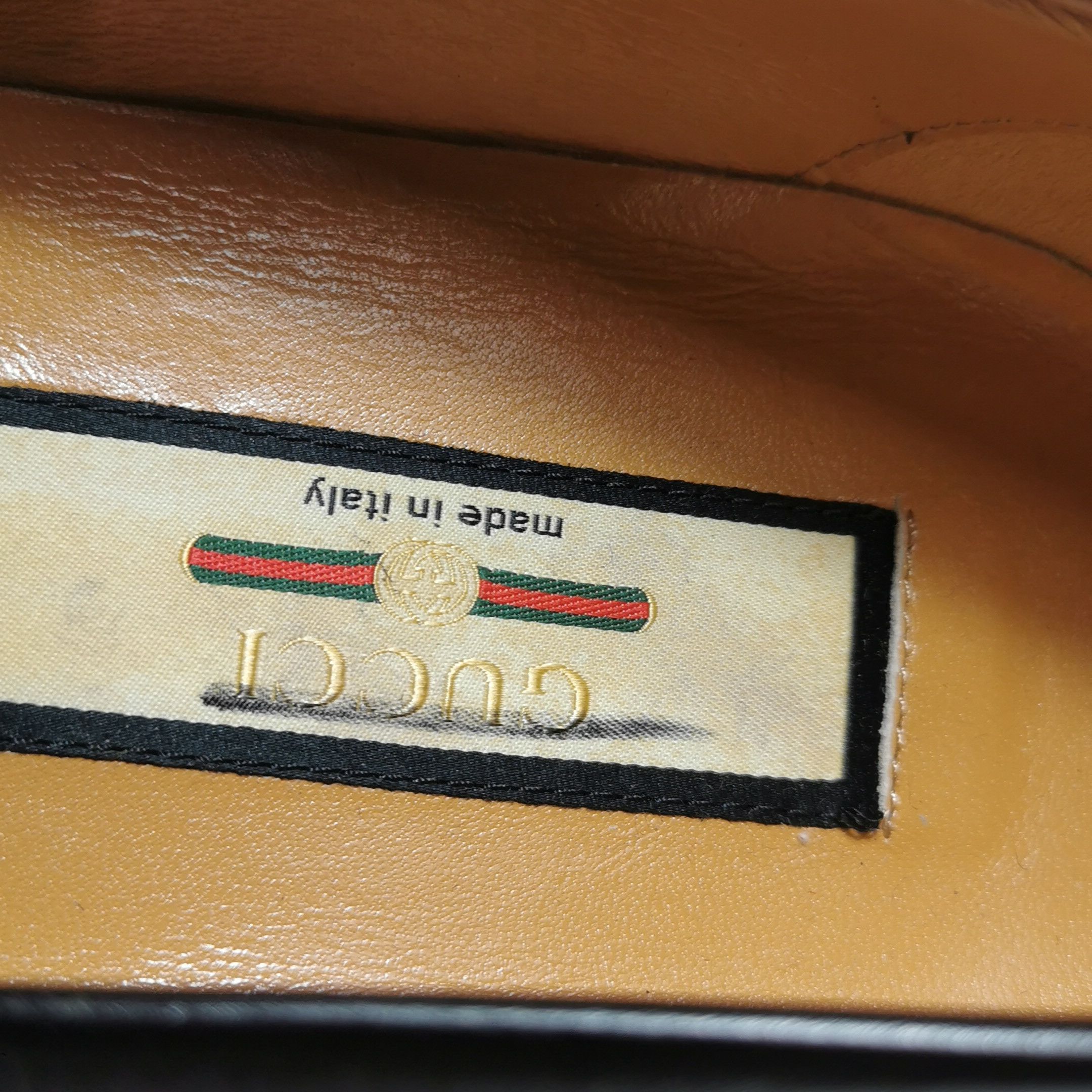 Gucci Gucci Men 7 Leather Size US 7 / EU 40 - 13 Thumbnail