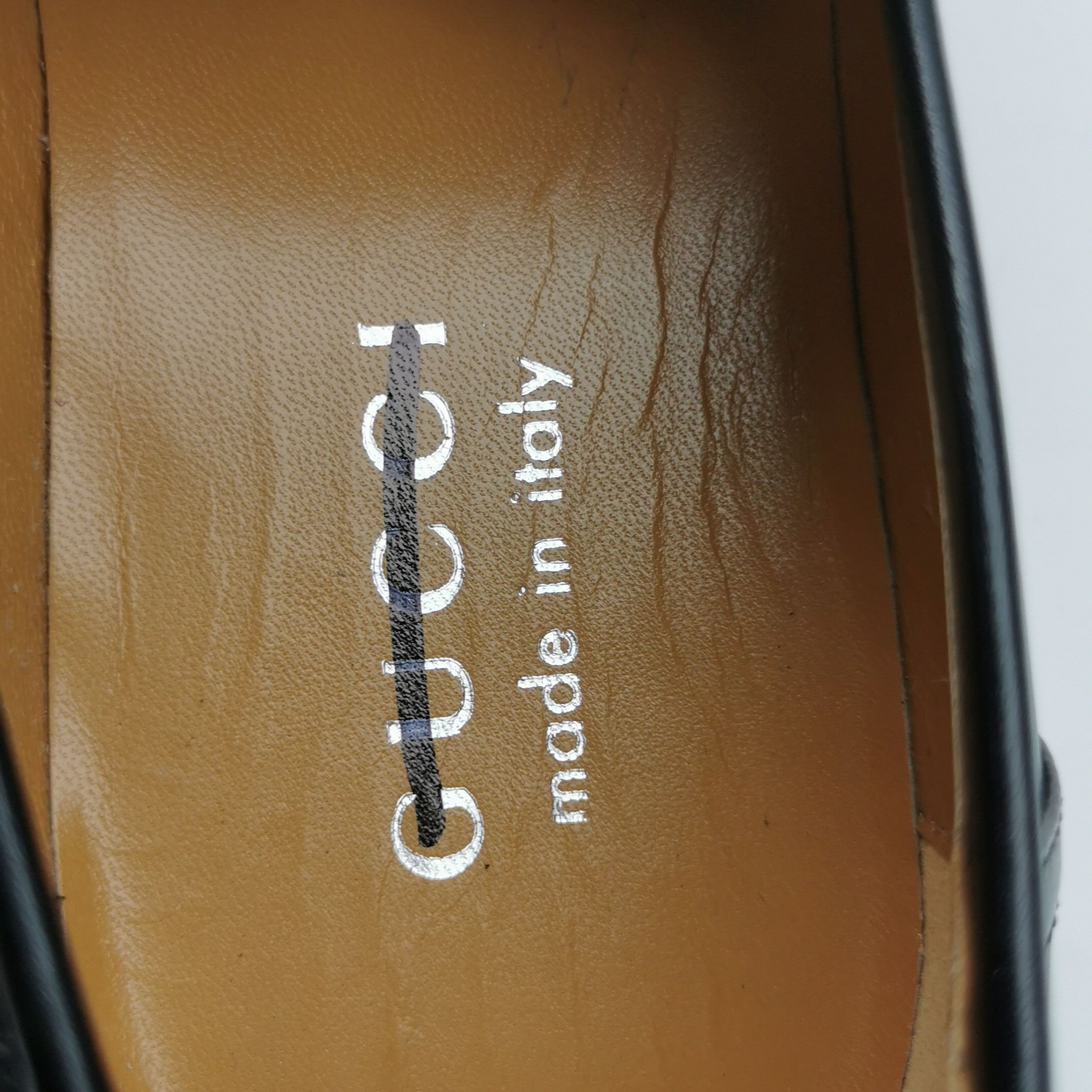 Gucci Gucci Men 5.5 Leather Size US 5.5 / EU 38 - 10 Thumbnail