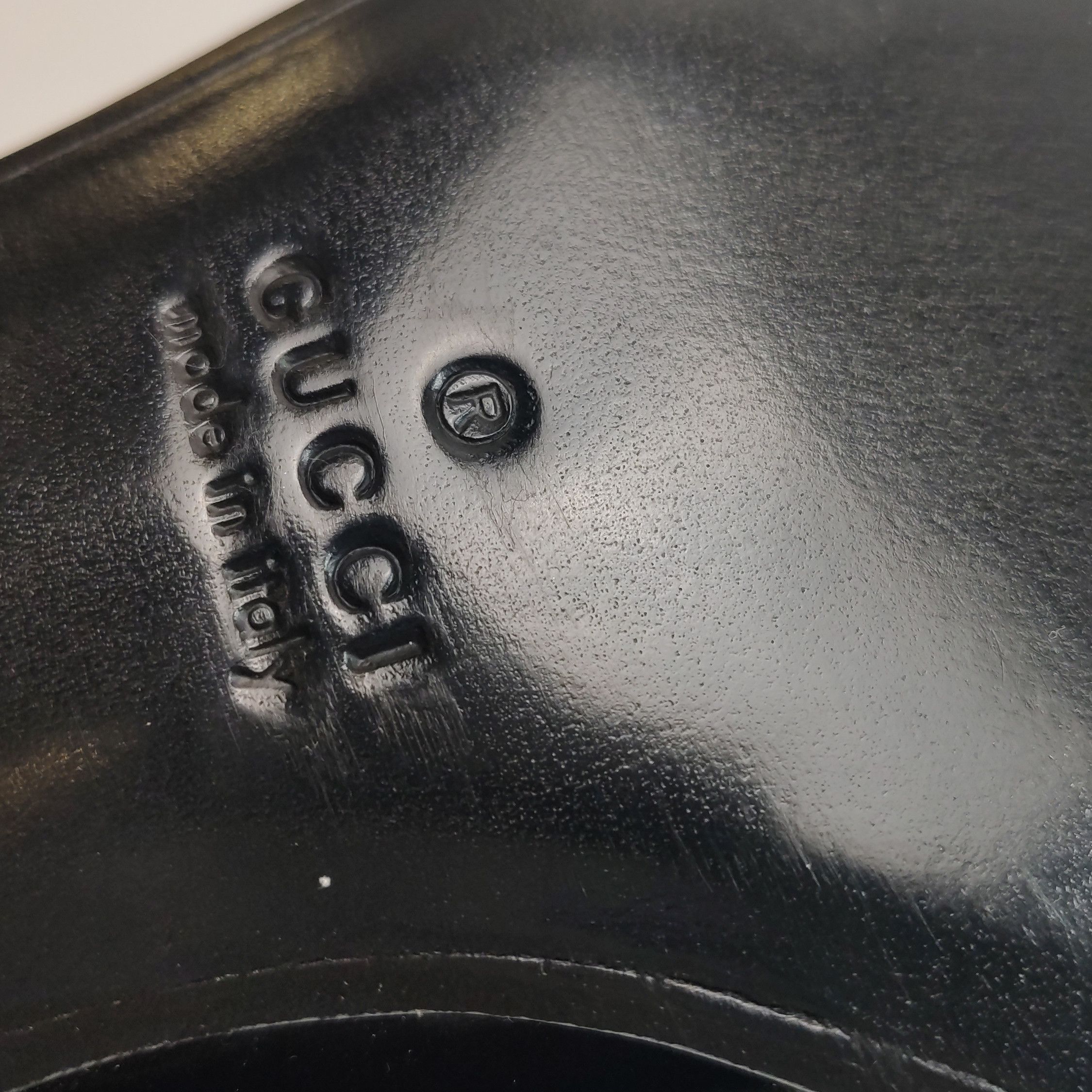 Gucci Gucci Men 5.5 Leather Size US 5.5 / EU 38 - 11 Thumbnail