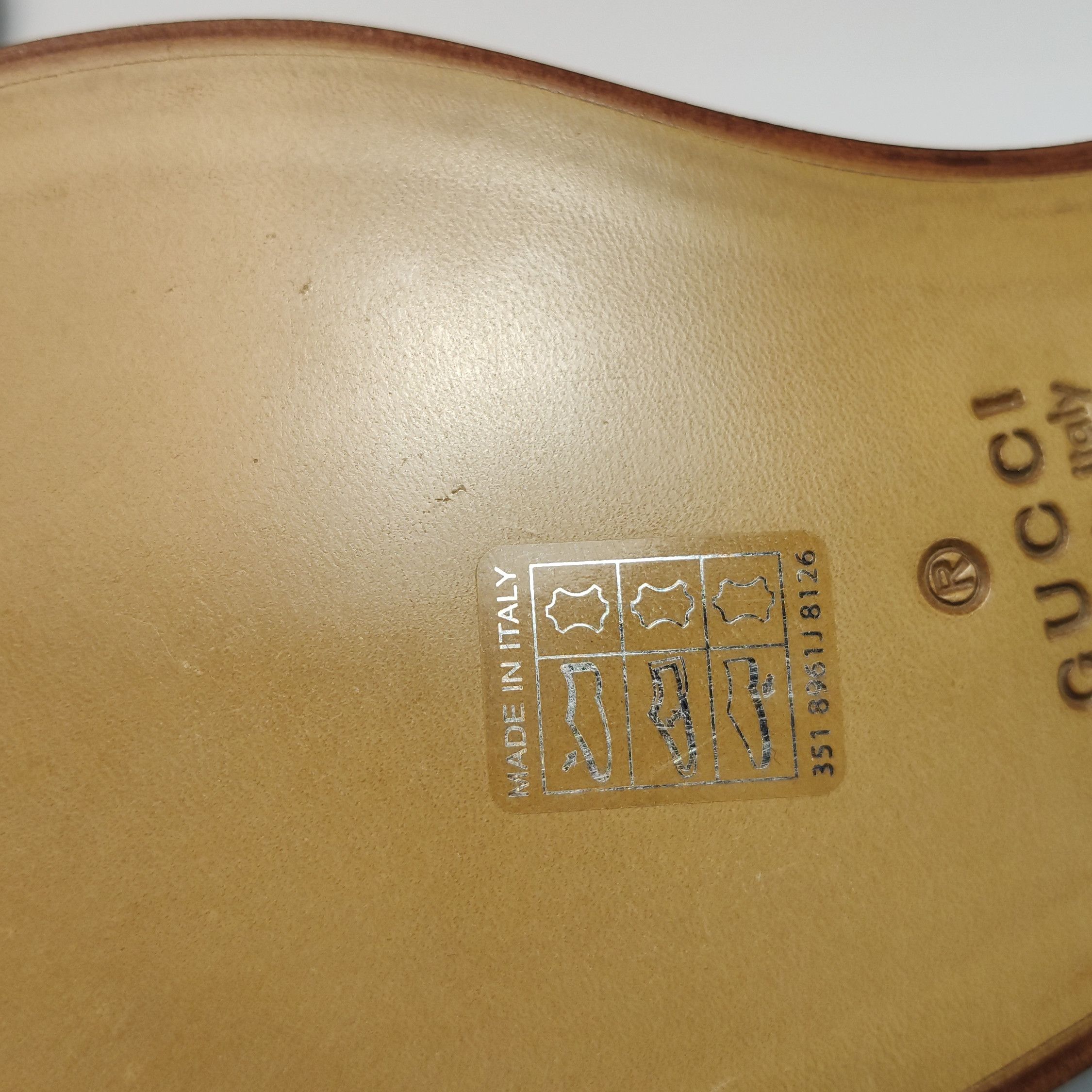 Gucci Gucci Men 8 Leather Size US 8 / EU 41 - 11 Thumbnail