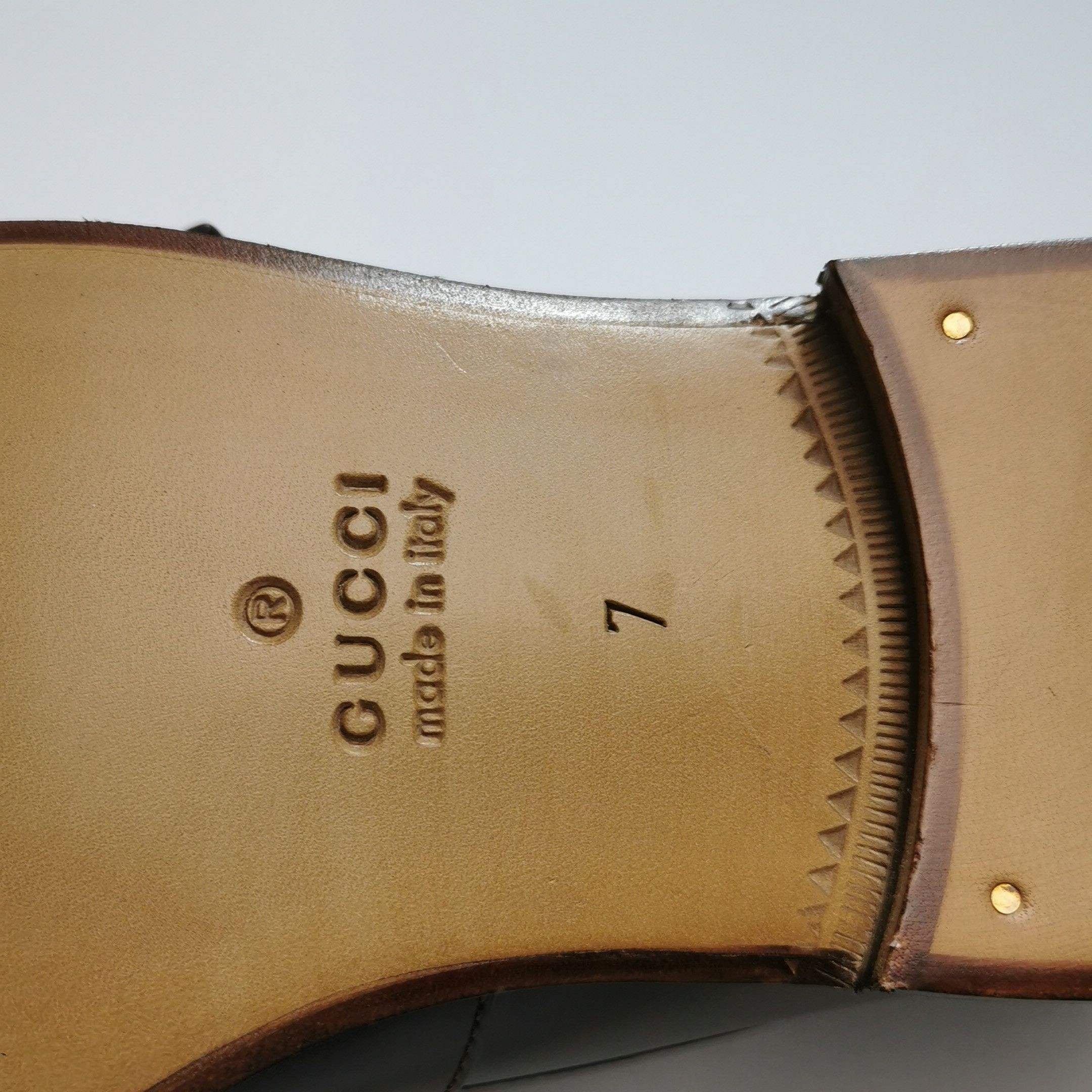 Gucci Gucci Men 8 Leather Size US 8 / EU 41 - 12 Thumbnail