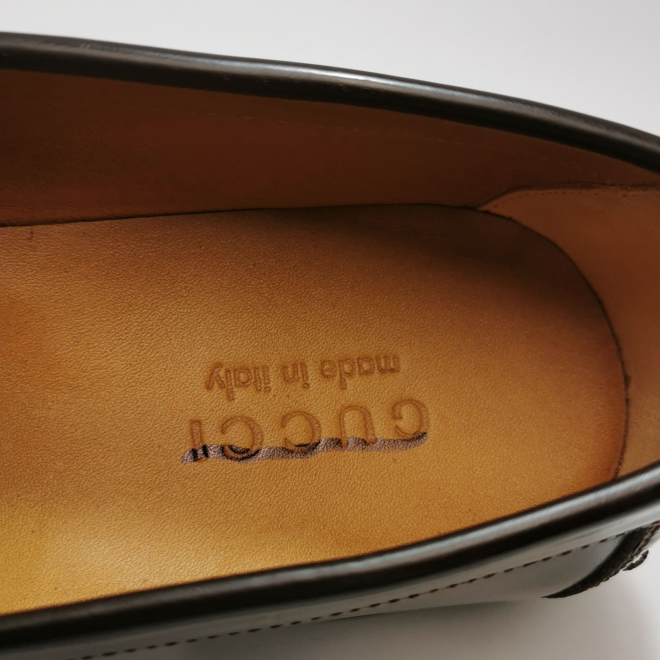 Gucci Gucci Men 8 Leather Size US 8 / EU 41 - 11 Thumbnail