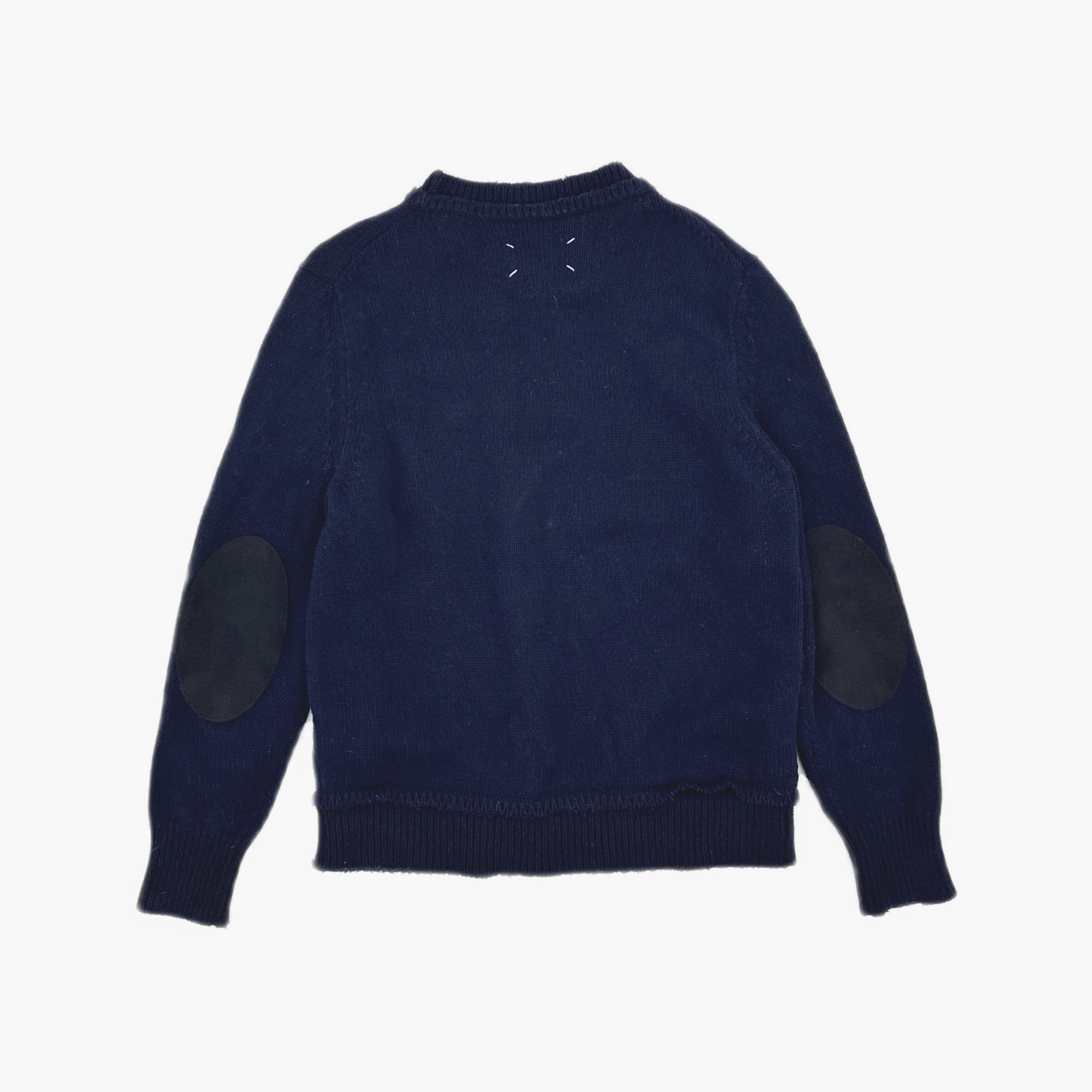 Maison Margiela Maison Margiela Elbow Patch Knit Sweater Size M Size US M / EU 48-50 / 2 - 2 Thumbnail