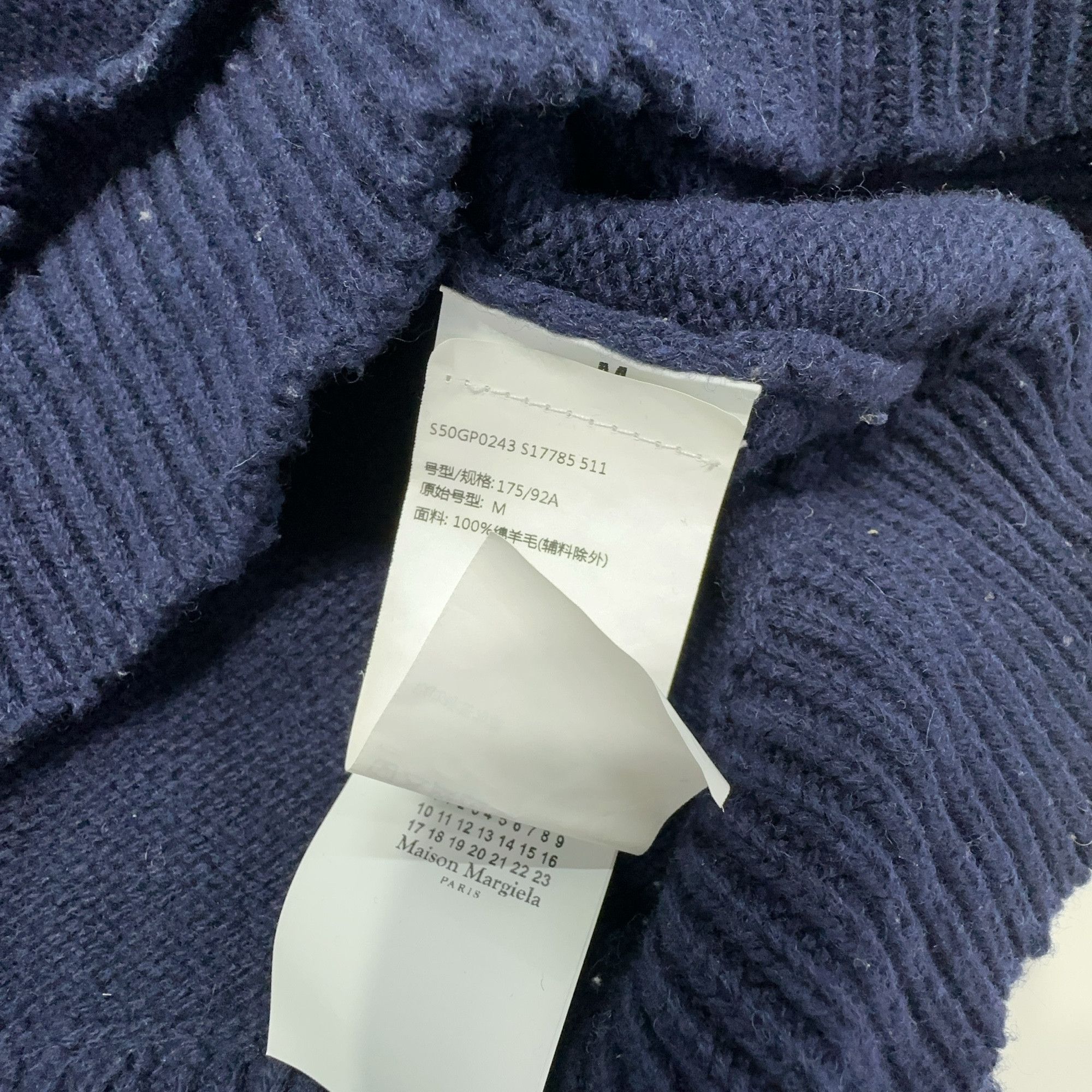 Maison Margiela Maison Margiela Elbow Patch Knit Sweater Size M Size US M / EU 48-50 / 2 - 3 Thumbnail