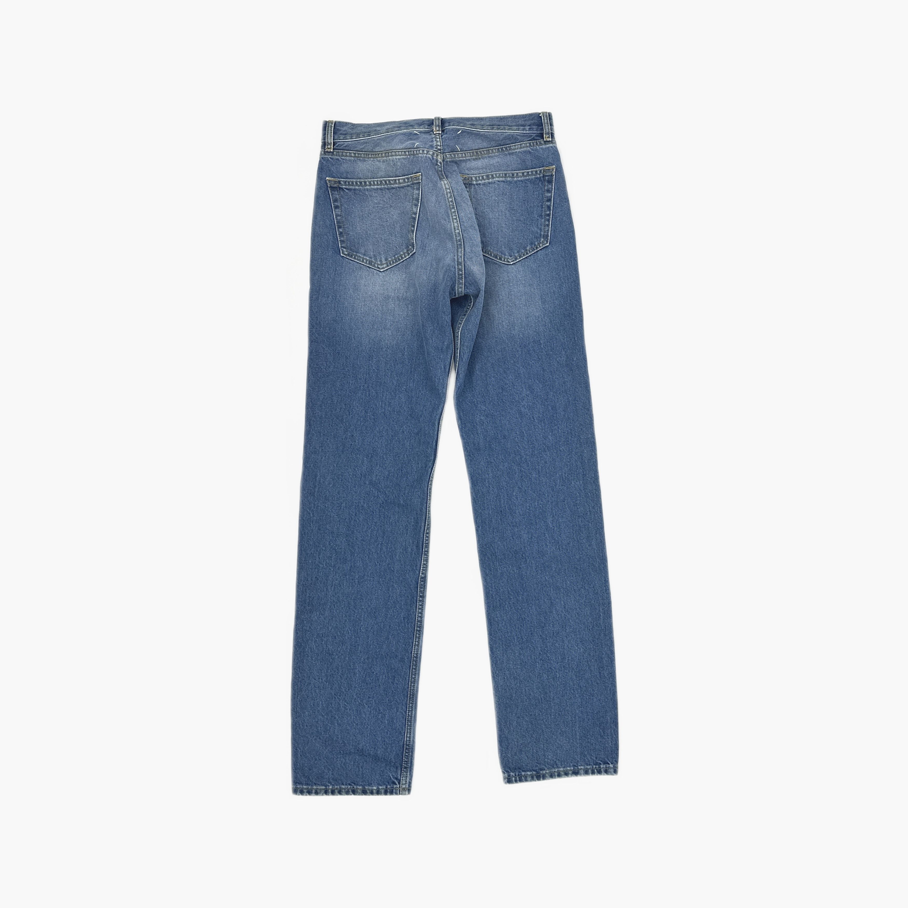 Maison Margiela Maison Margiela Blue Denim Jeans Size 31 Size US 31 - 2 Thumbnail