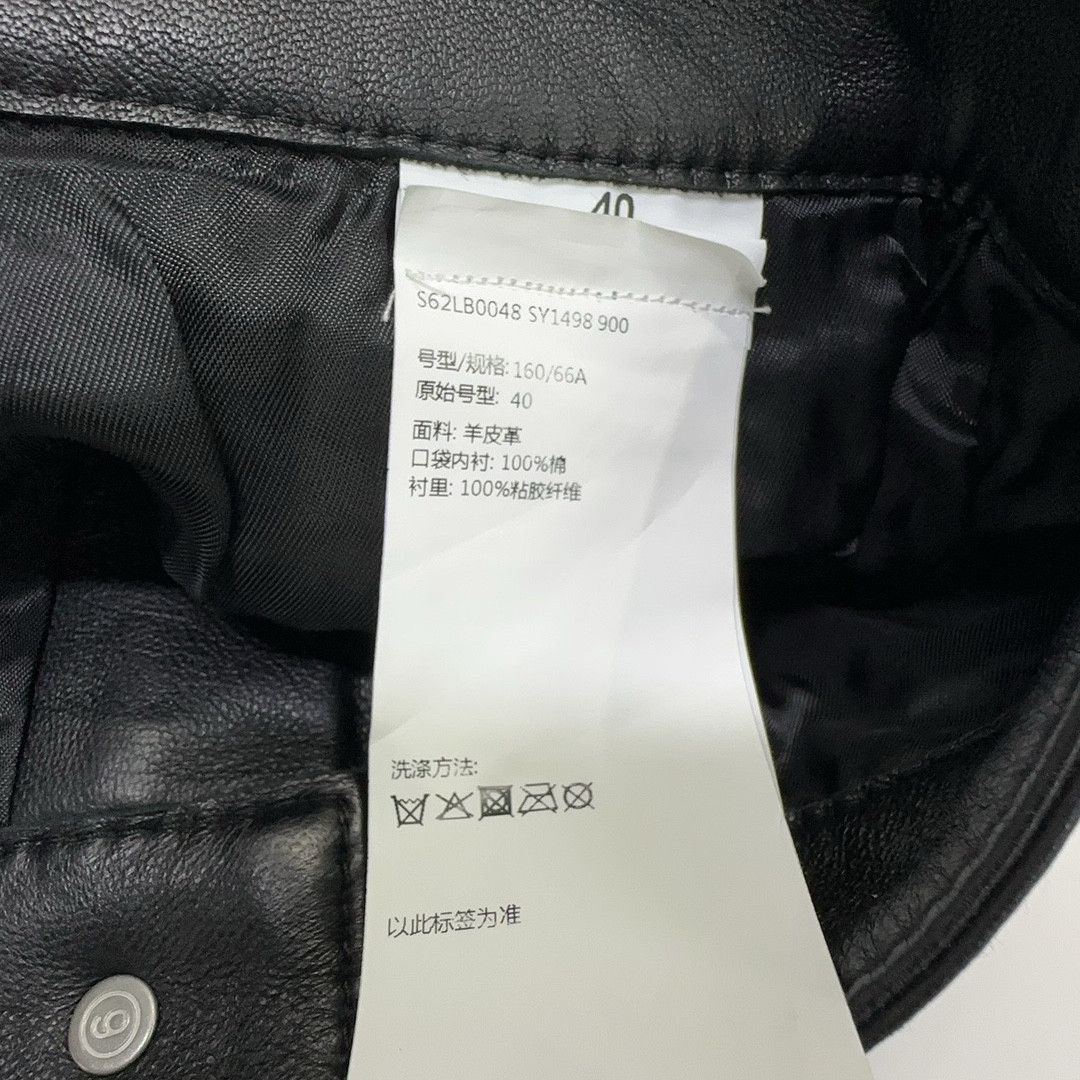 MM6 MM6 Maison Margiela Leather Pants Size 40 Size 27" / US 4 / IT 40 - 5 Thumbnail