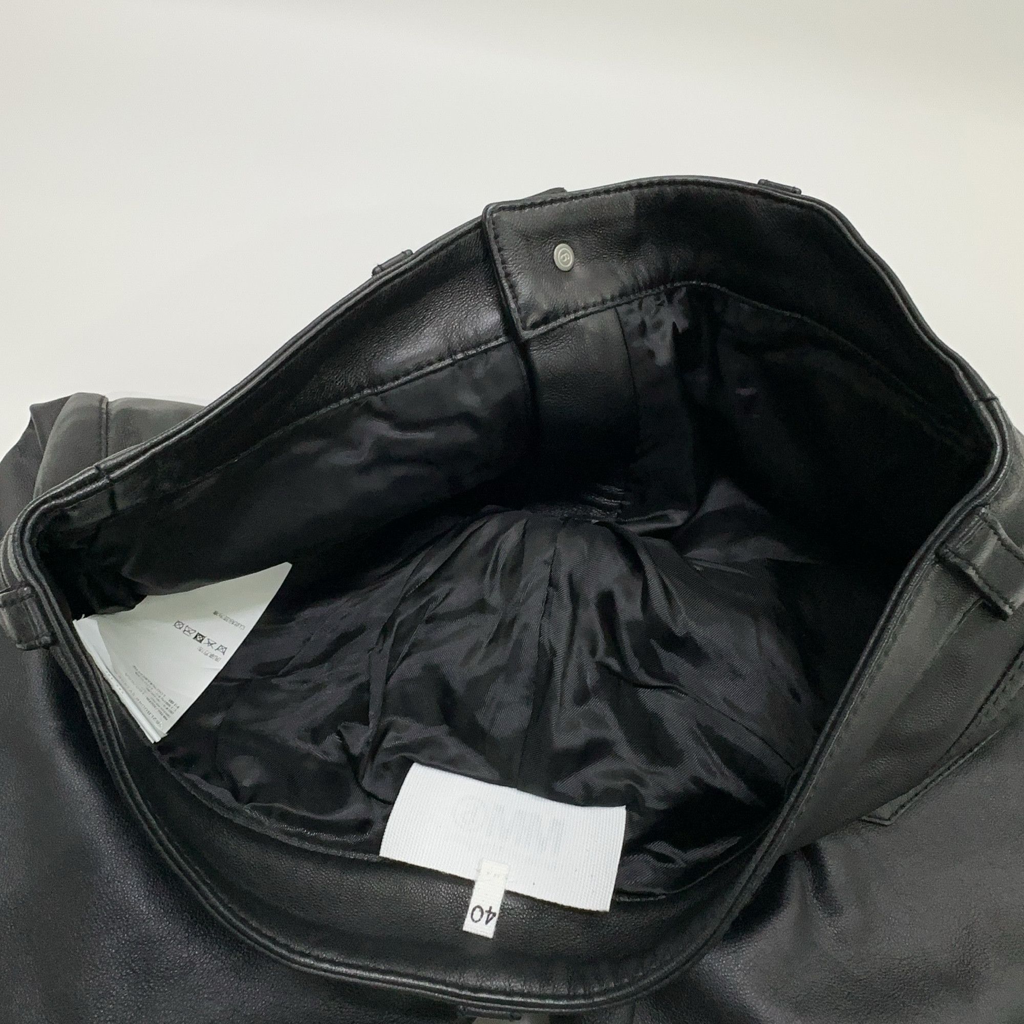 MM6 MM6 Maison Margiela Leather Pants Size 40 Size 27" / US 4 / IT 40 - 7 Thumbnail