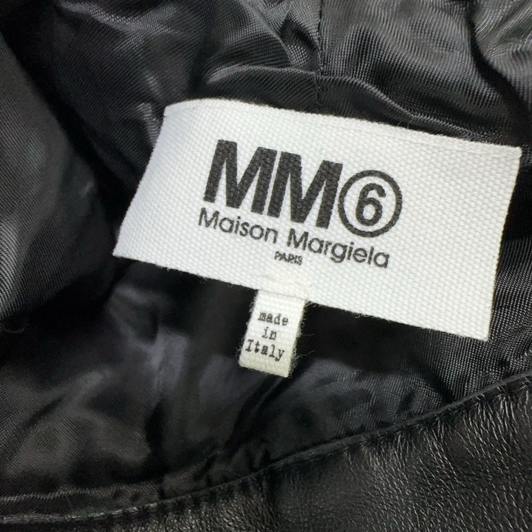 MM6 MM6 Maison Margiela Leather Pants Size 40 Size 27" / US 4 / IT 40 - 3 Thumbnail