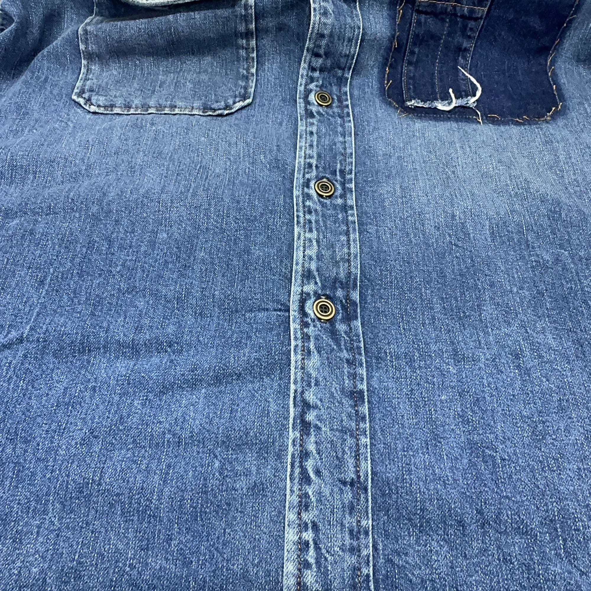 Maison Margiela Maison Margiela Denim Shirt Size M Size US M / EU 48-50 / 2 - 6 Thumbnail