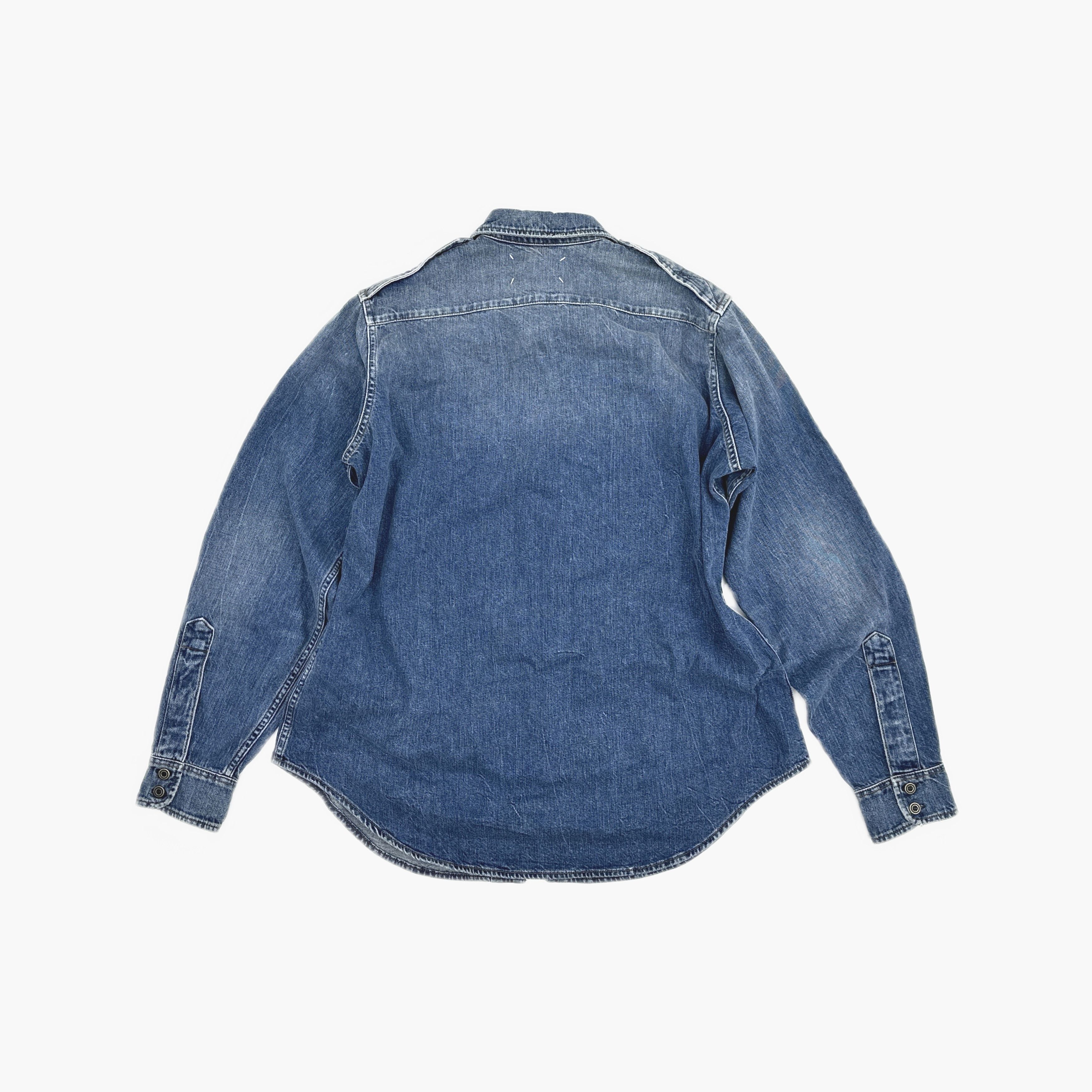 Maison Margiela Maison Margiela Denim Shirt Size M Size US M / EU 48-50 / 2 - 2 Thumbnail