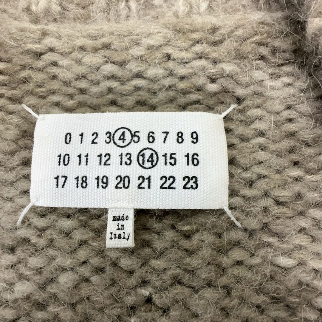 Maison Margiela Maison Margiela Brown Knit Cardigan Size XS Size XS / US 0-2 / IT 36-38 - 3 Thumbnail