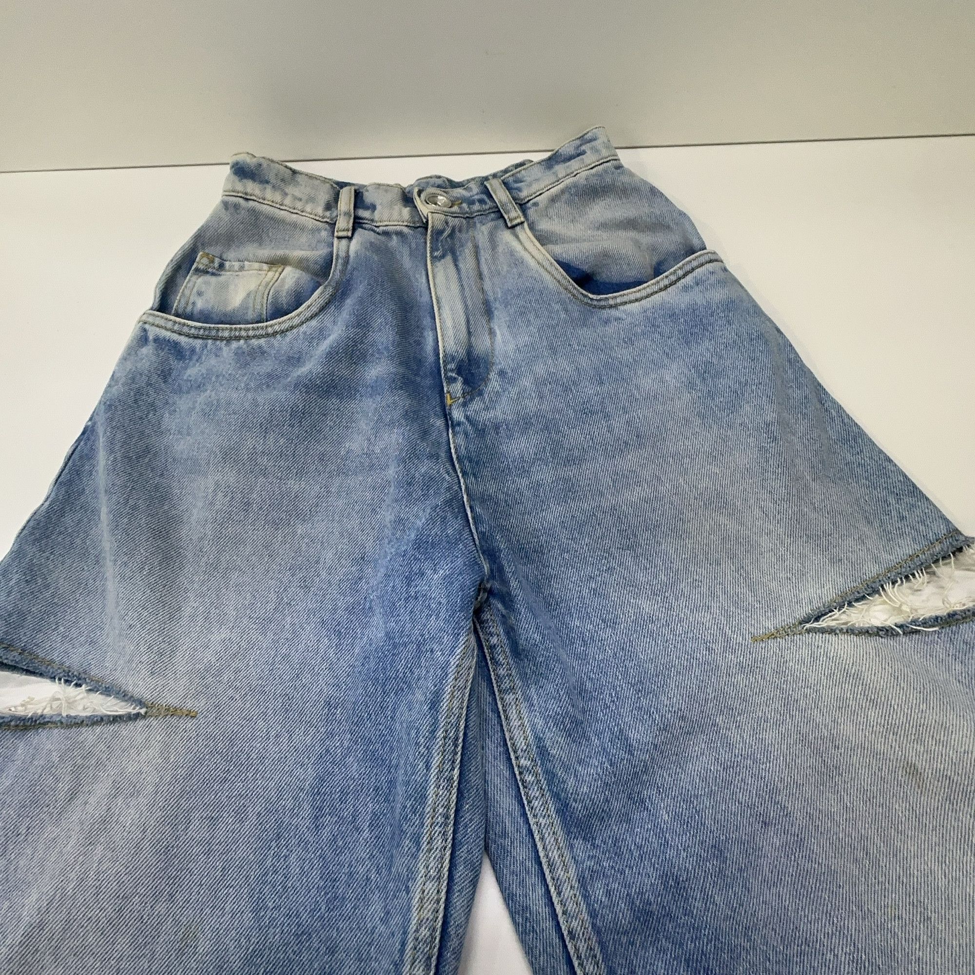 Maison Margiela Maison Margiela Slash Cutout Jeans Size 36 Size 25" / US 0 / IT 36 - 7 Thumbnail