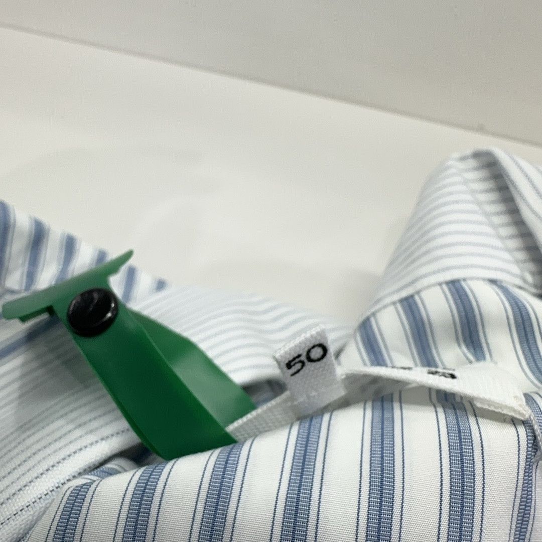 Maison Margiela Maison Margiela Striped Button Up Shirt Size 50 Size US M / EU 48-50 / 2 - 4 Thumbnail