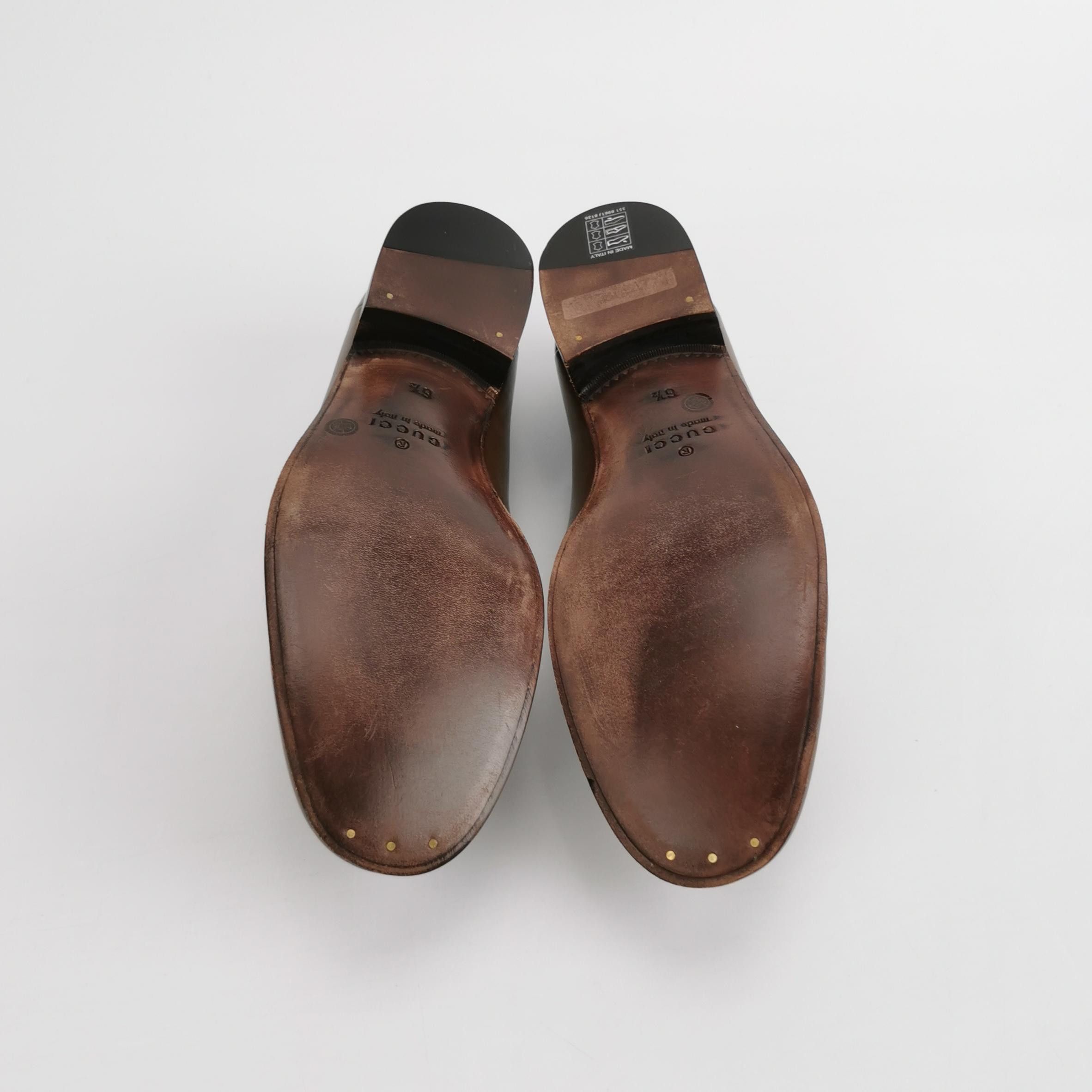 Gucci Gucci Men 7.5 Leather Size US 7.5 / EU 40-41 - 5 Thumbnail